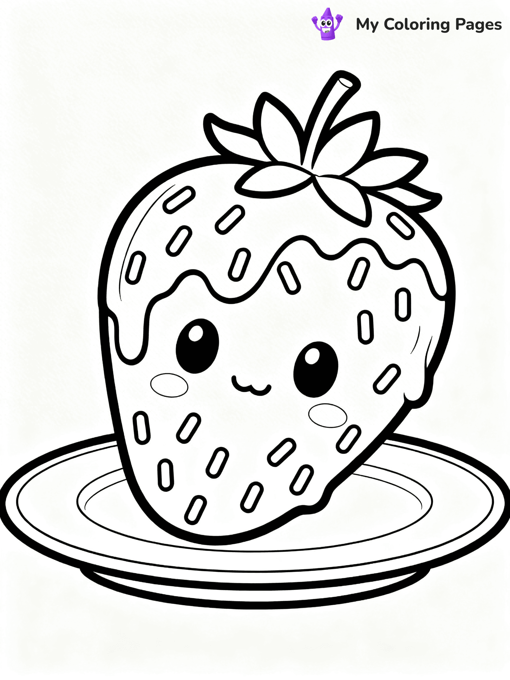 Chocolate Bar Coloring Pages - 76