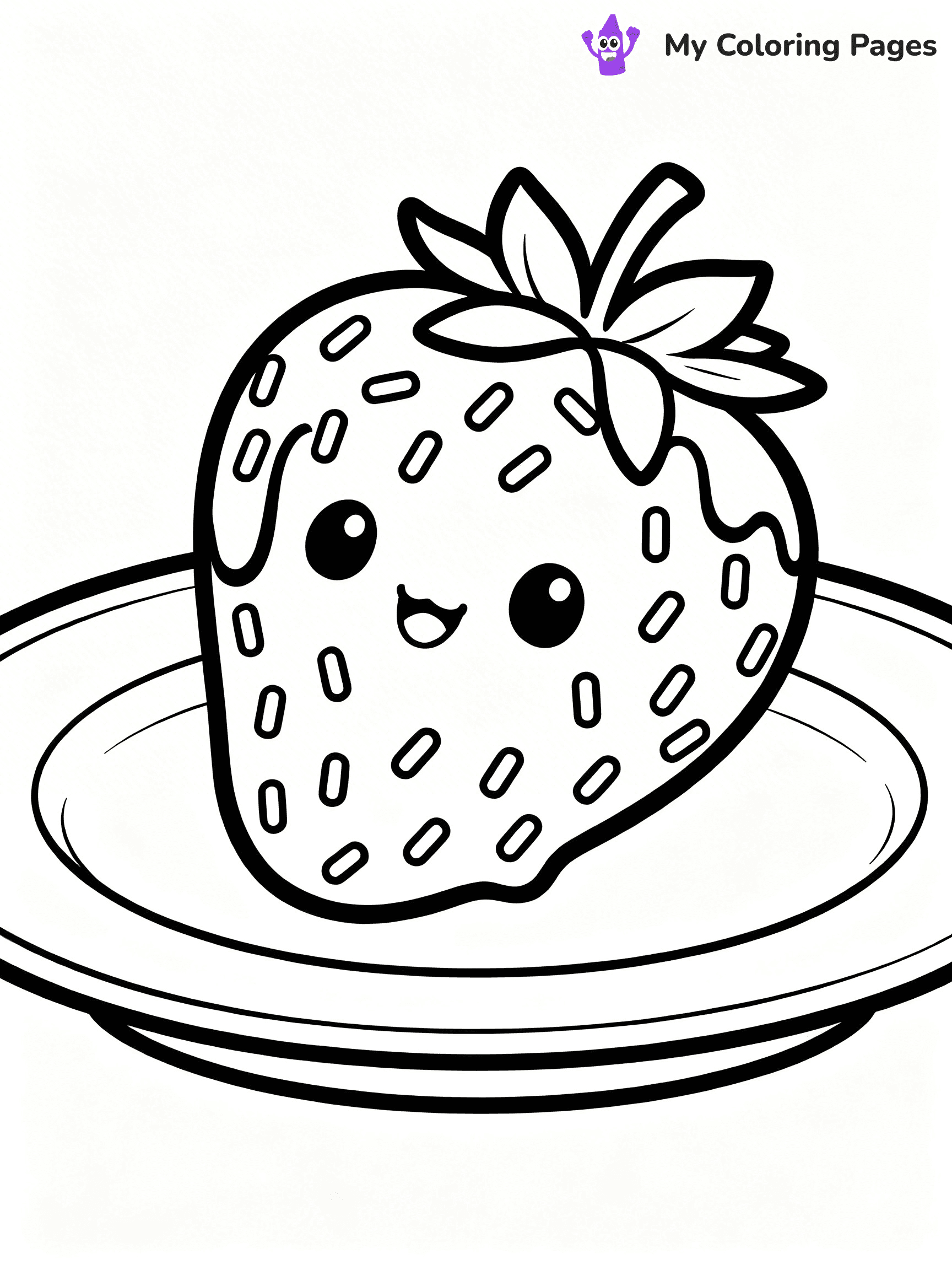 Chocolate Bar Coloring Pages - 73