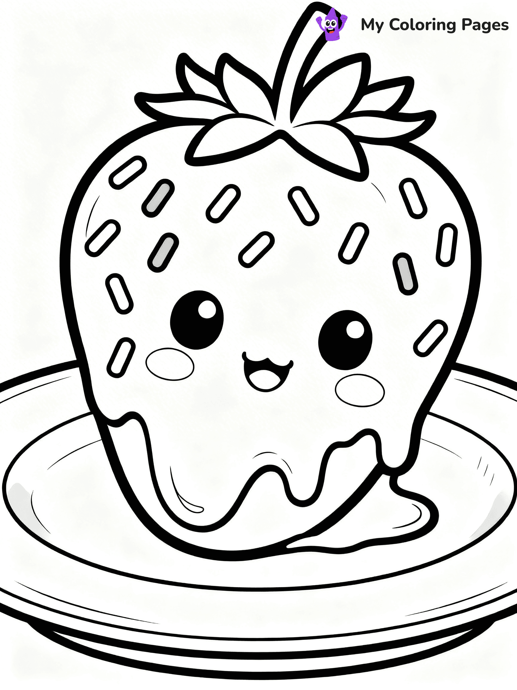 Chocolate Bar Coloring Pages - 71