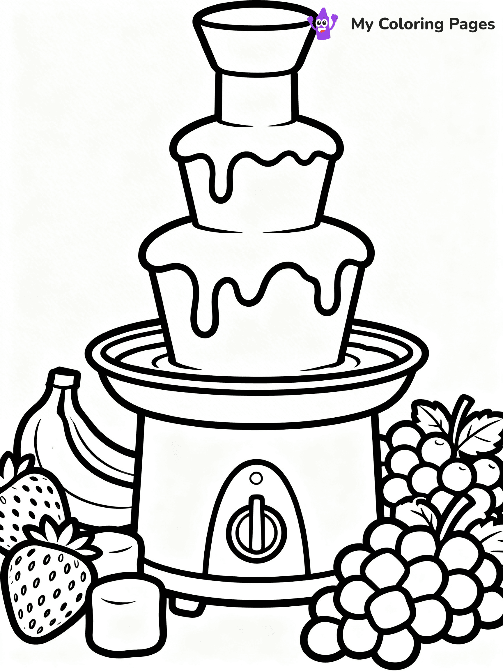 Chocolate Bar Coloring Pages - 63