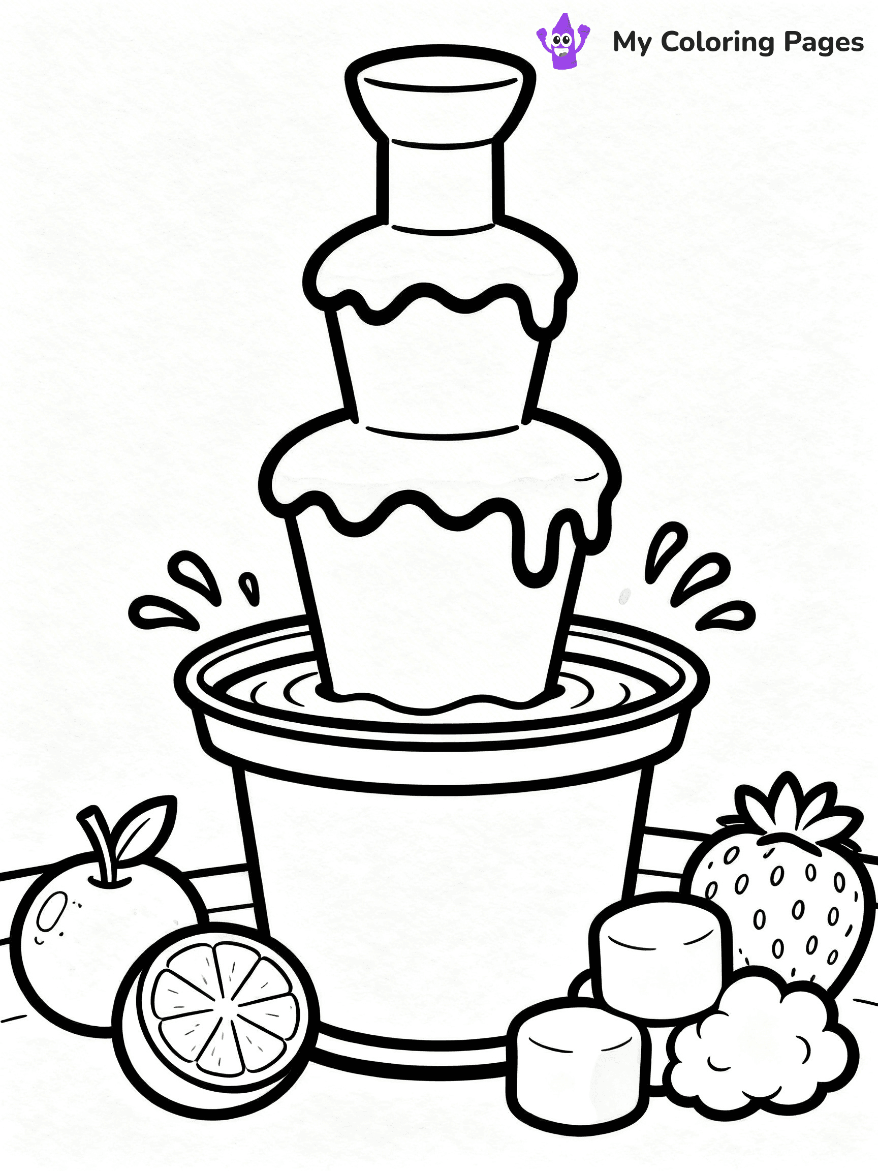 Chocolate Bar Coloring Pages - 61