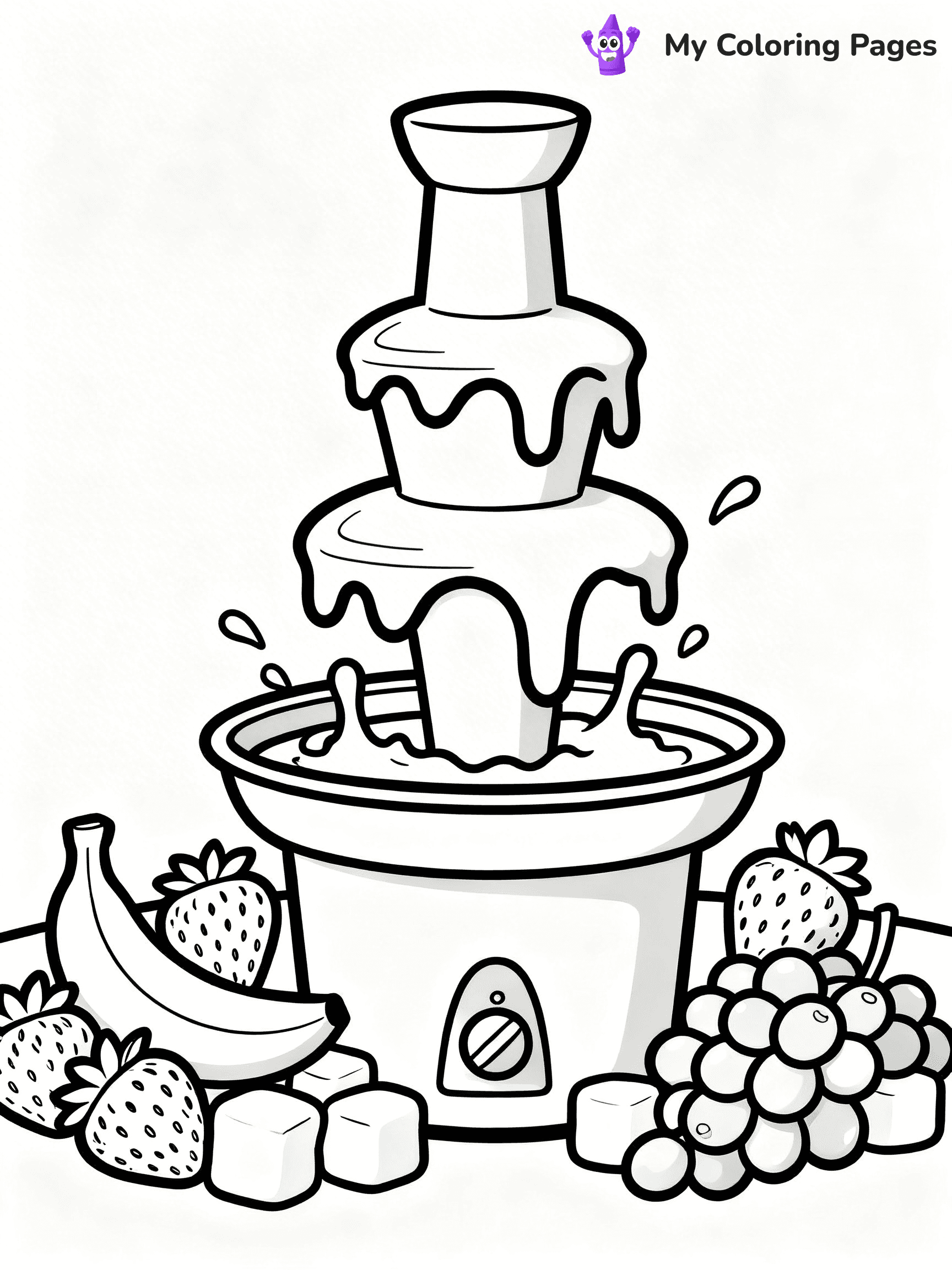 Chocolate Bar Coloring Pages - 58