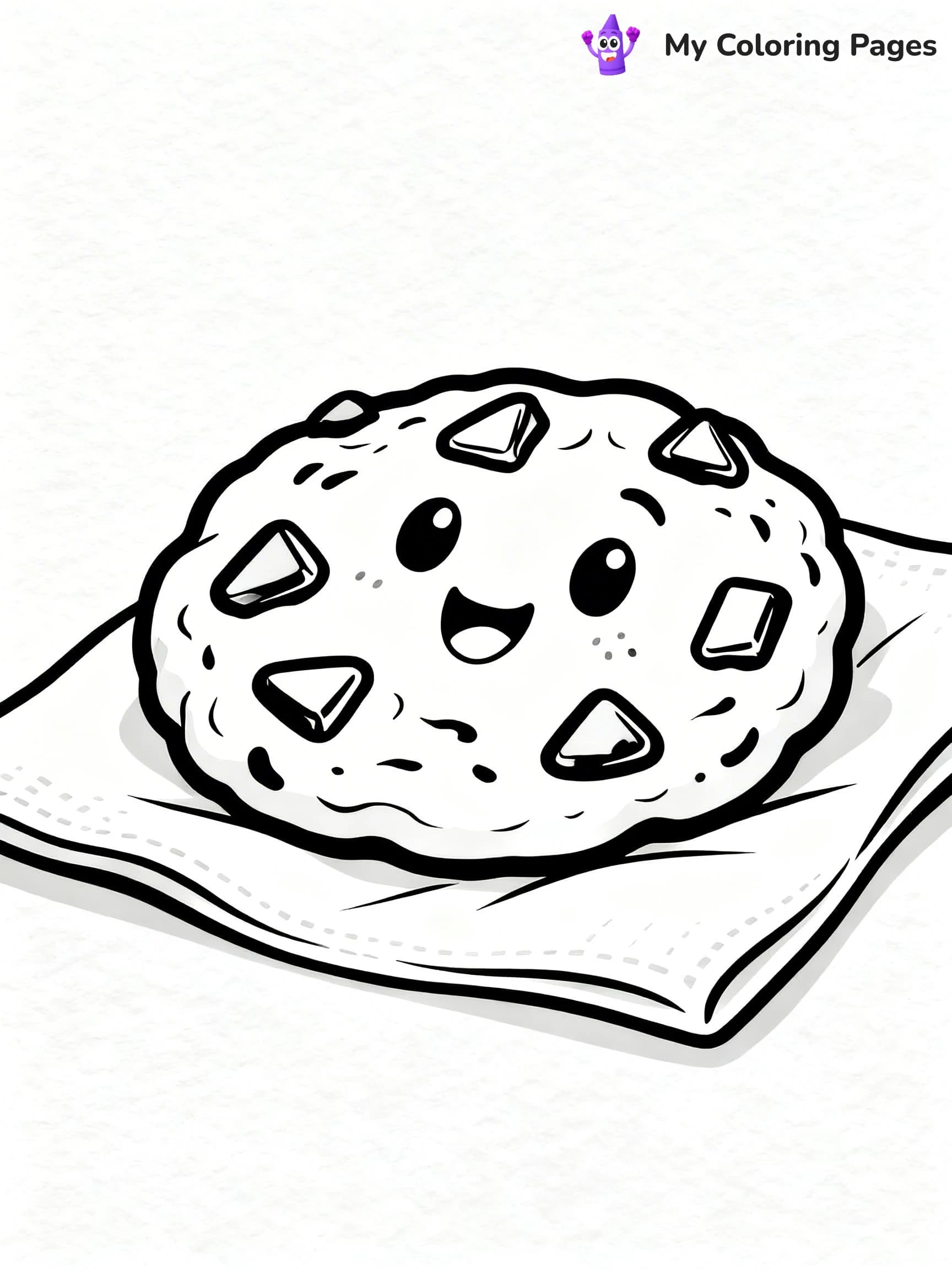 Chocolate Bar Coloring Pages - 2