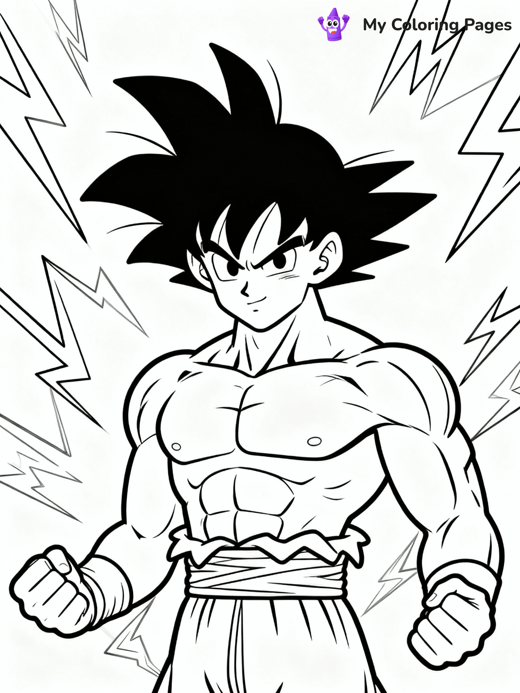 Goku Coloring Pages - 31