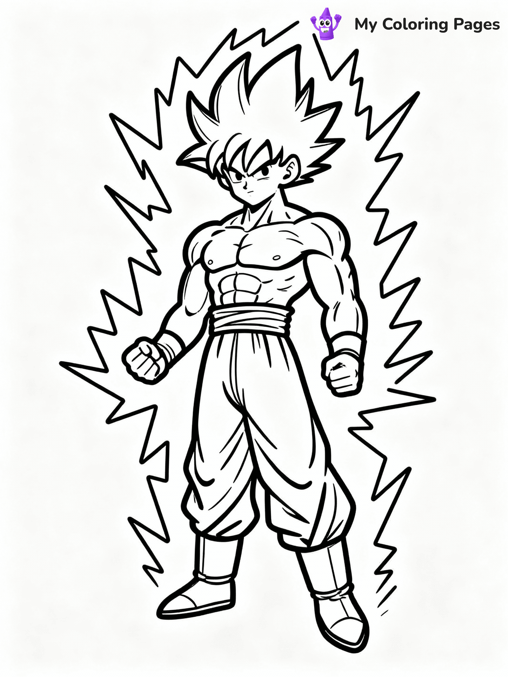 Goku Coloring Pages - 29
