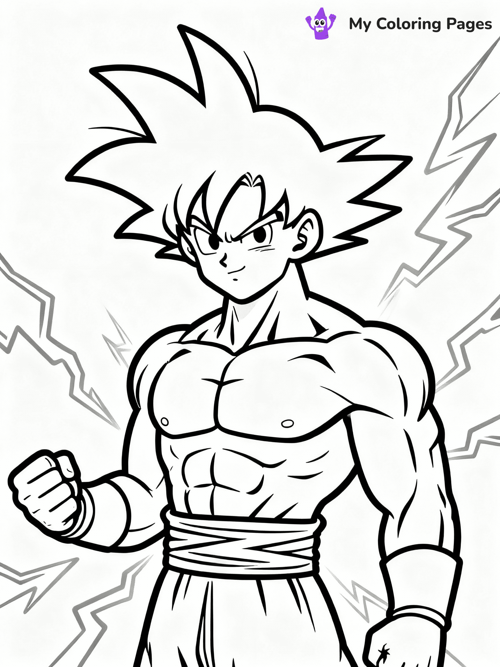 Goku Coloring Pages - 27