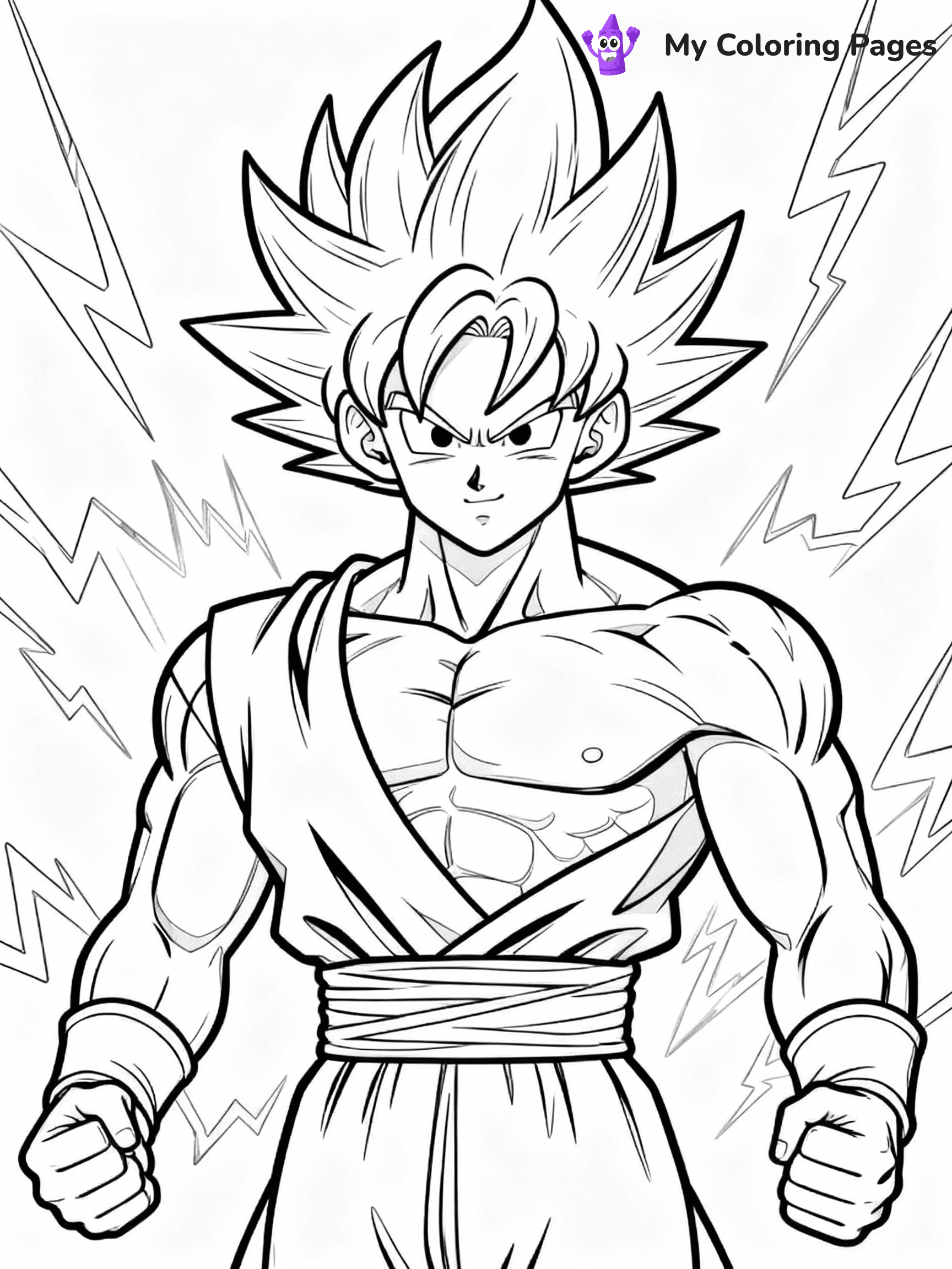 Goku Coloring Pages - 26