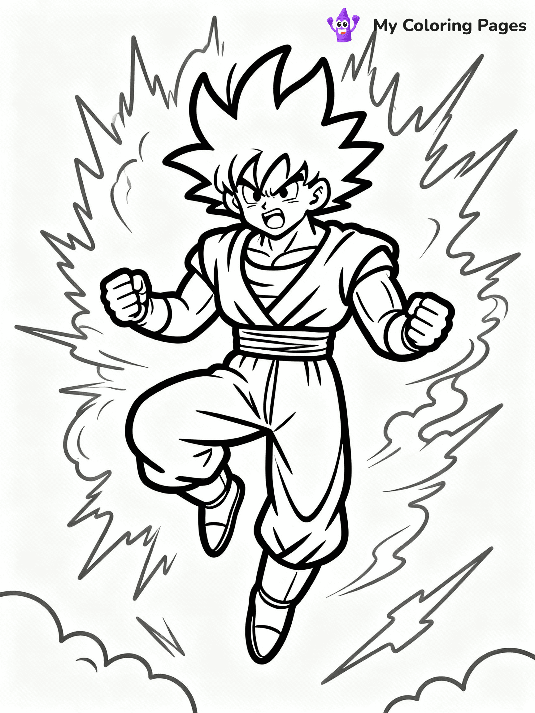 Goku Coloring Pages - 22