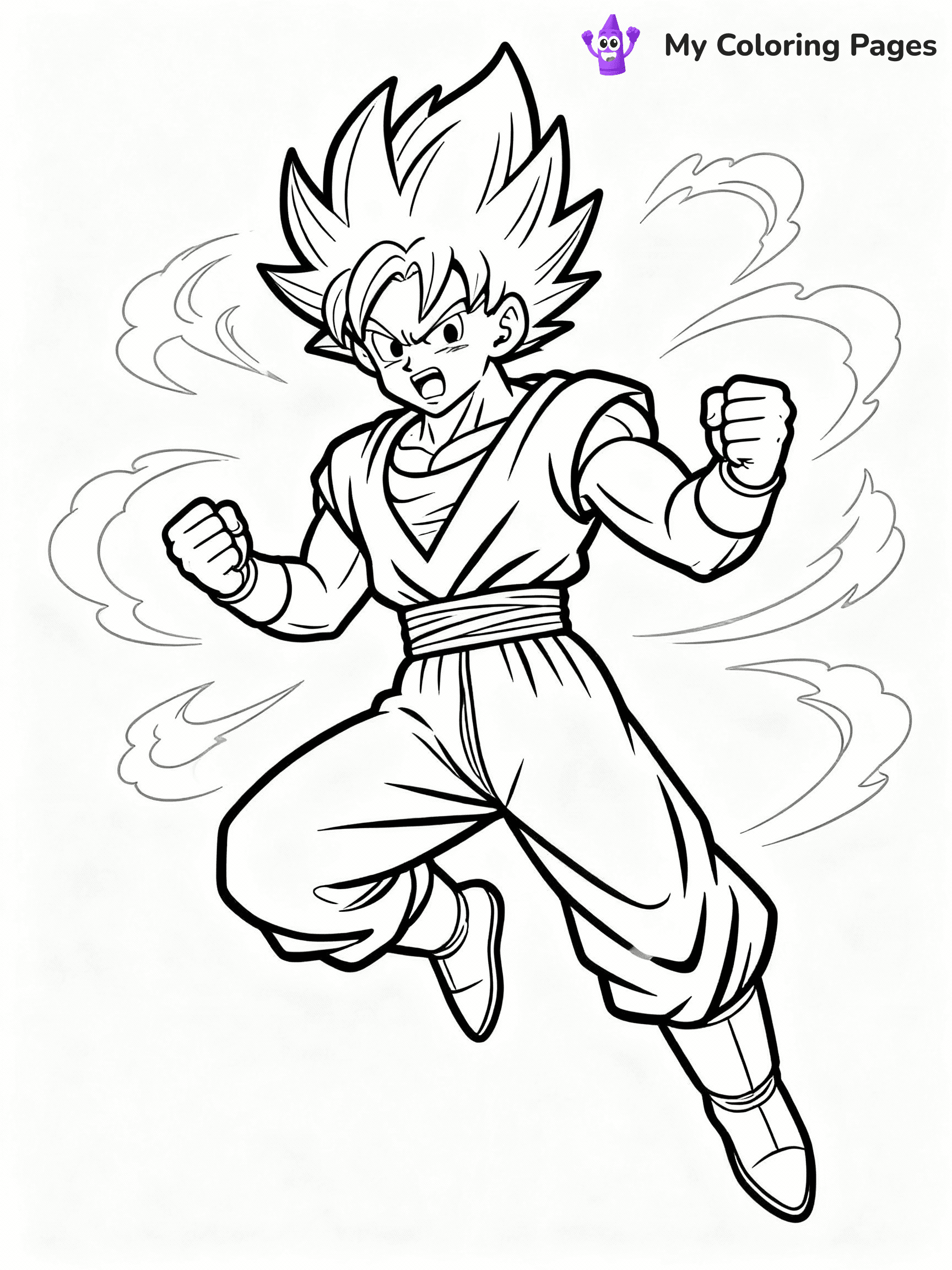 Goku Coloring Pages - 20