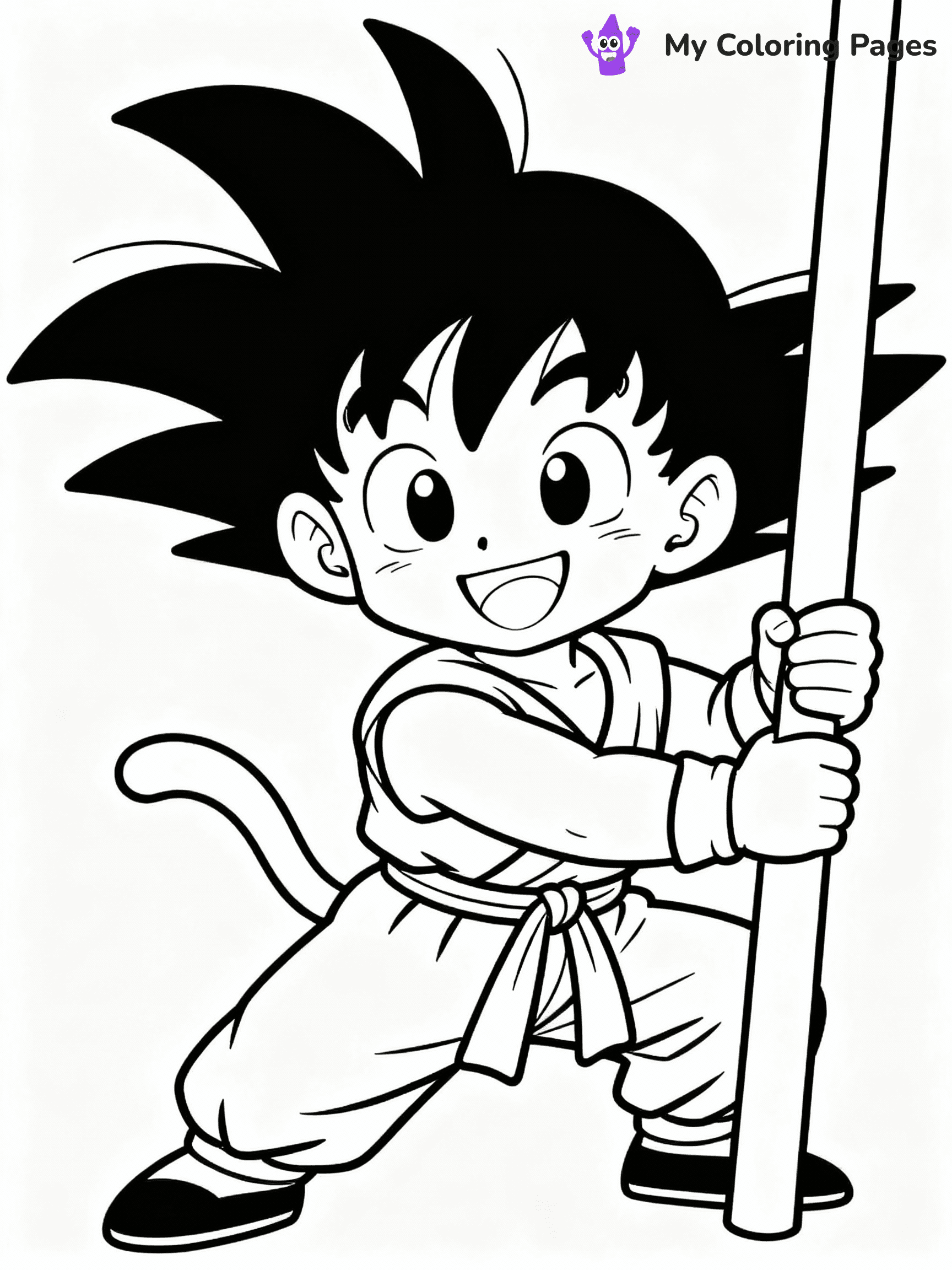 Goku Coloring Pages - 17