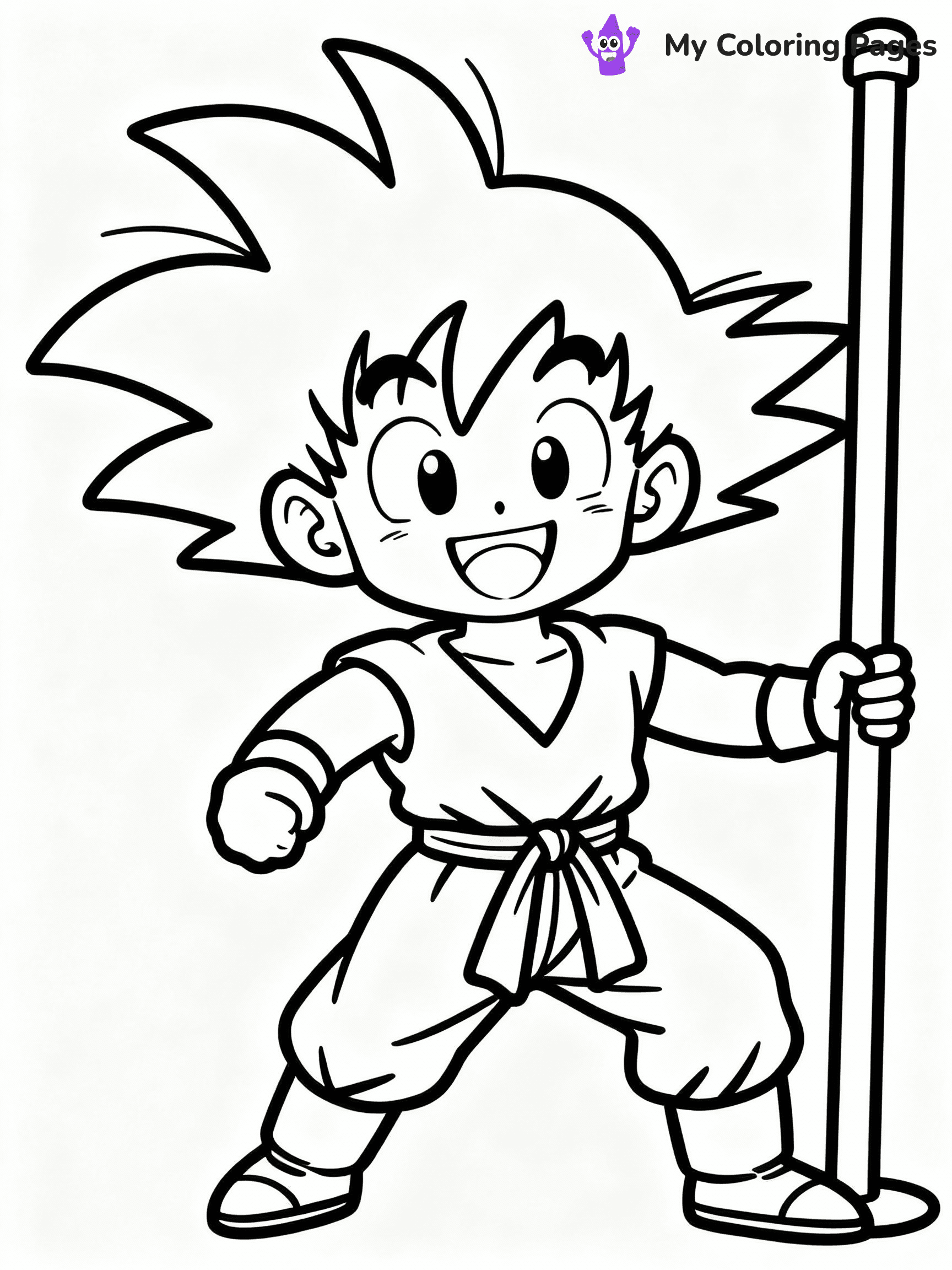 Goku Coloring Pages - 16