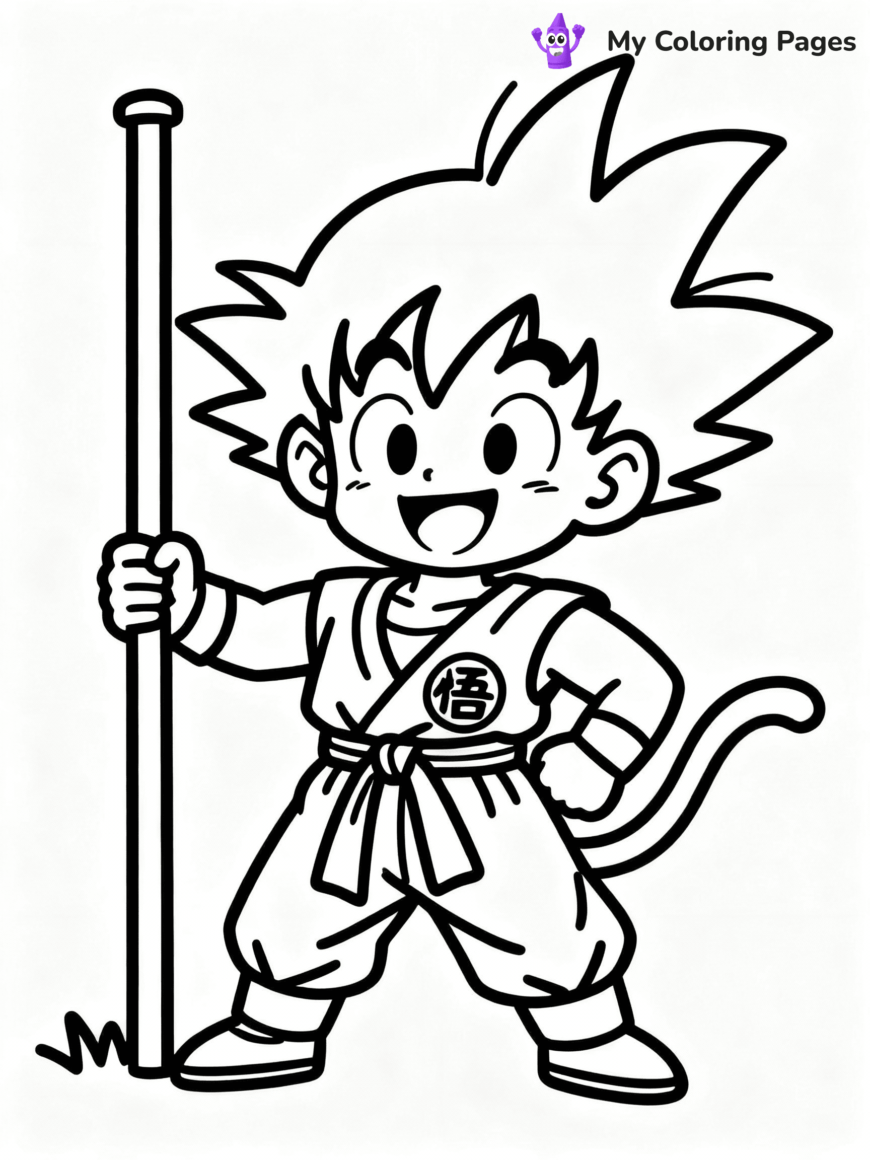 Goku Coloring Pages - 15