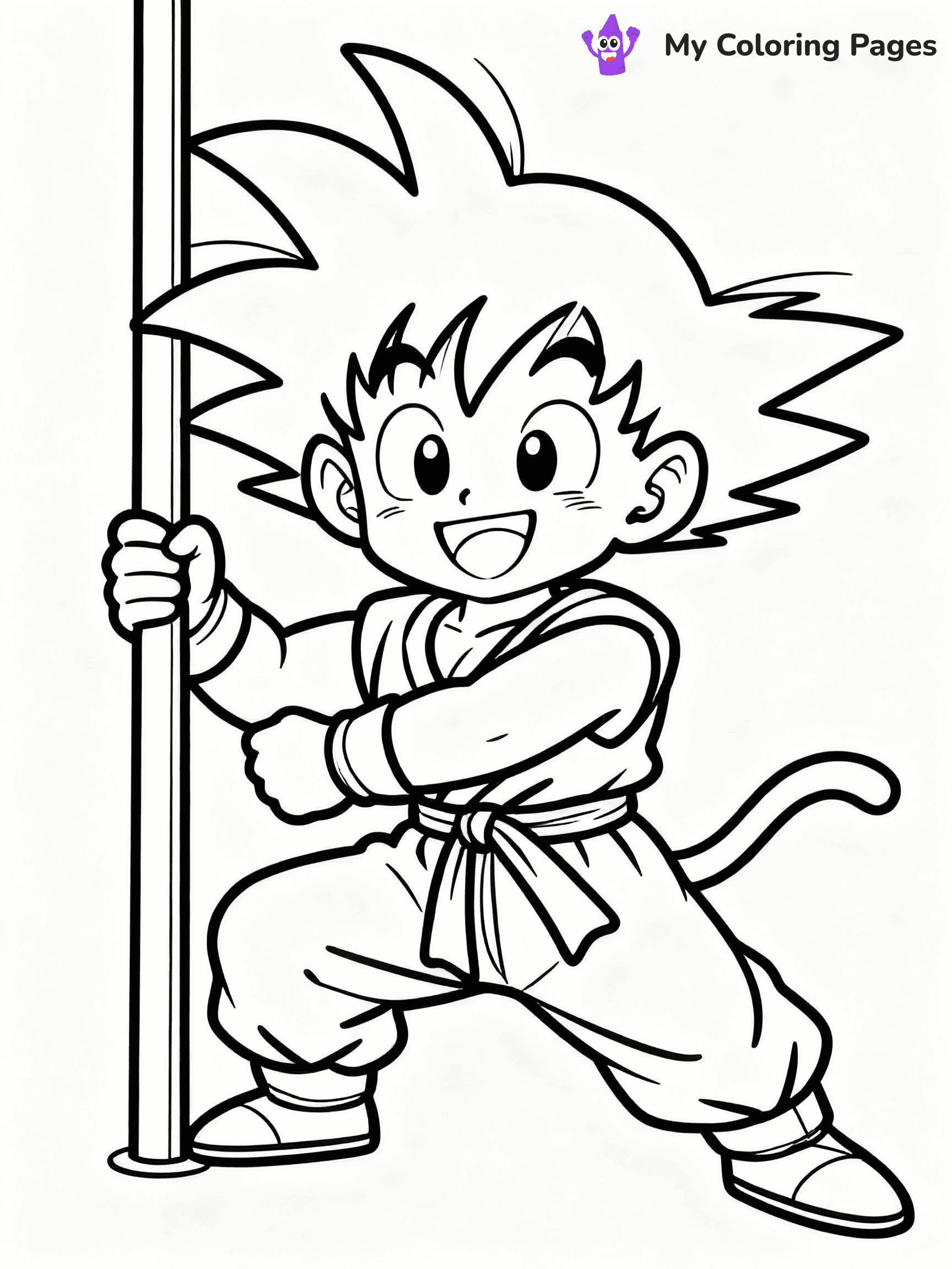 Goku Coloring Pages - 14
