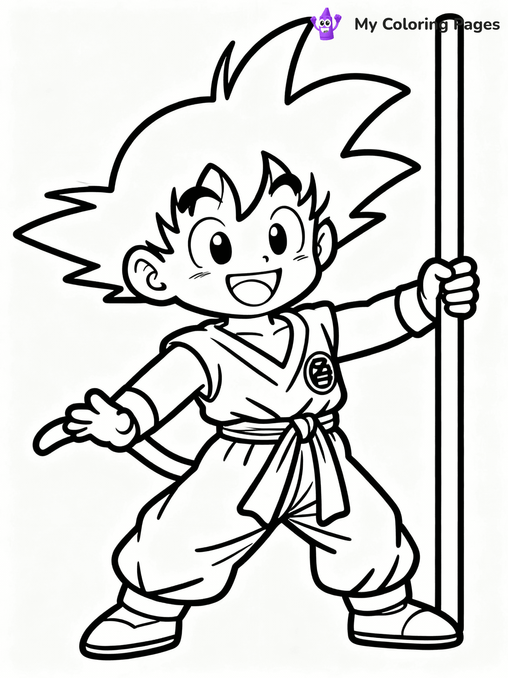 Goku Coloring Pages - 13