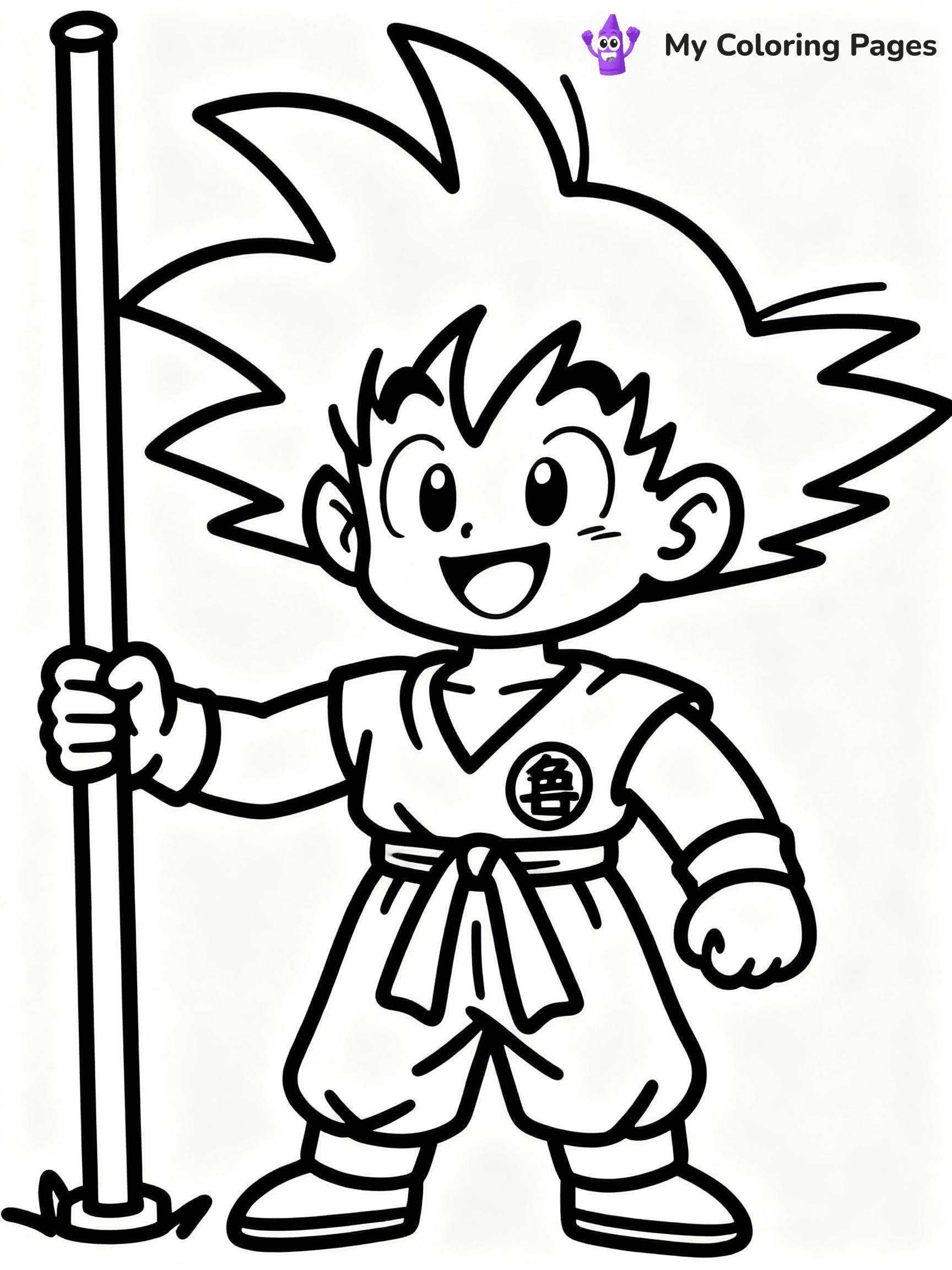 Goku Coloring Pages - 12
