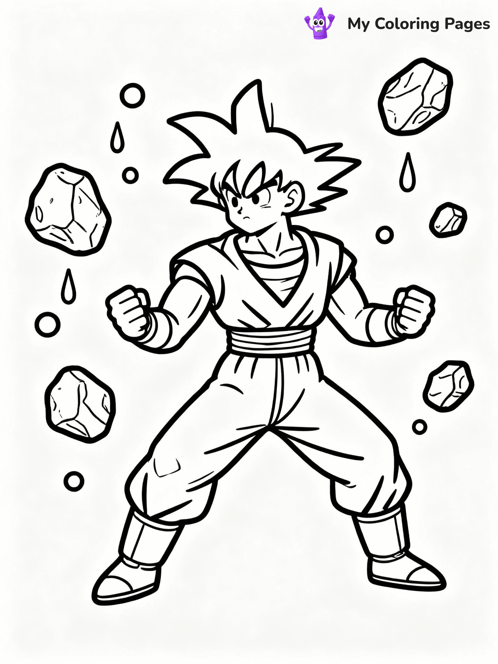 Goku Coloring Pages - 11