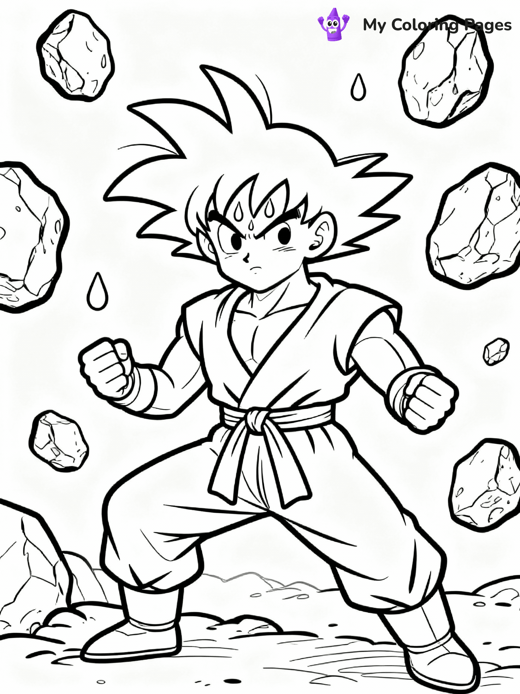 Goku Coloring Pages - 10
