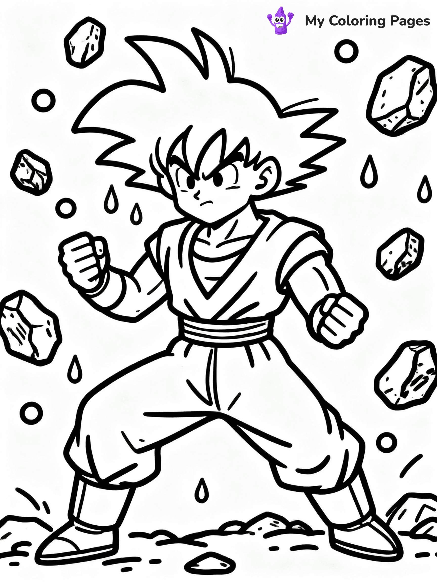 Goku Coloring Pages - 8