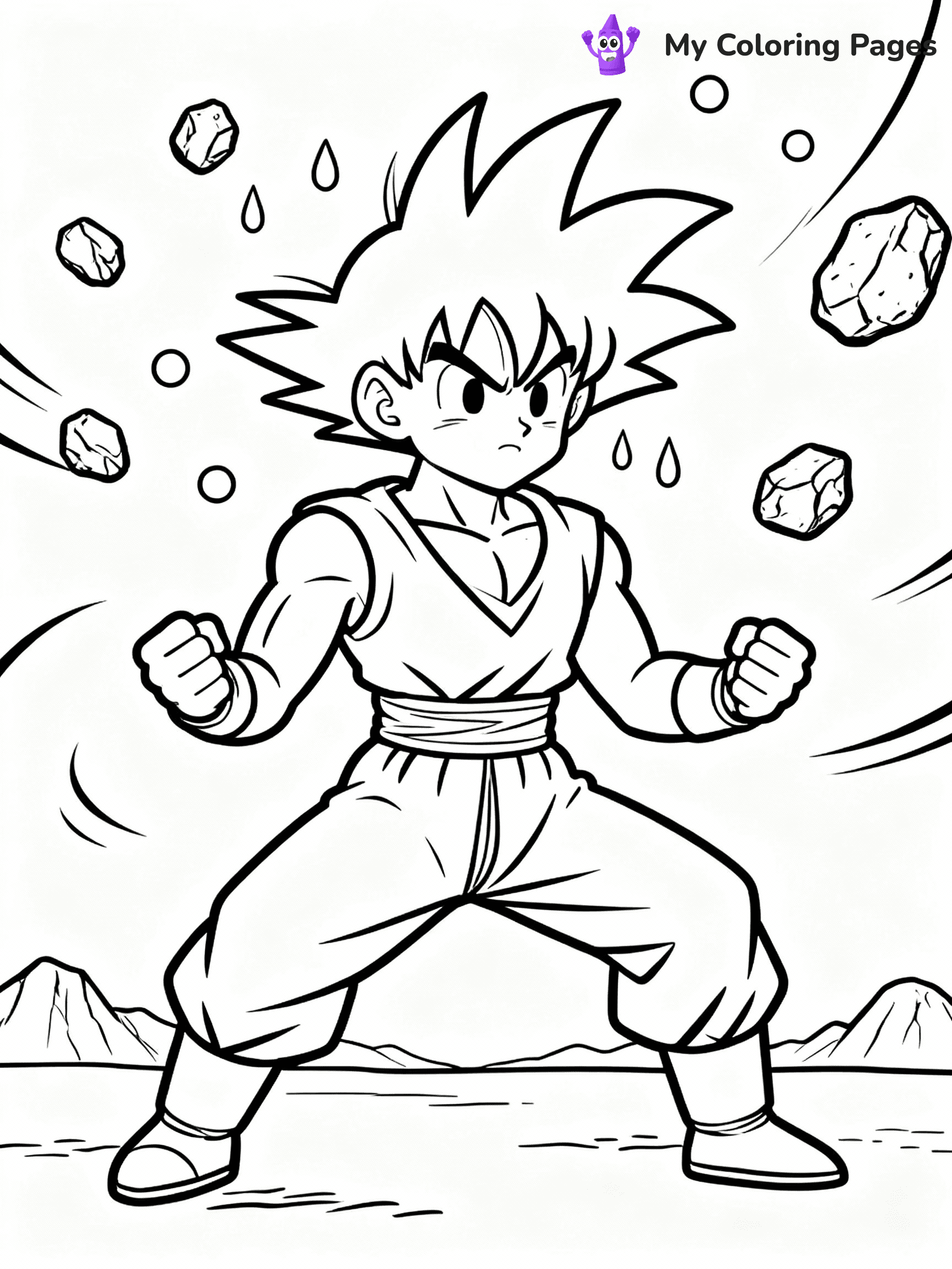 Goku Coloring Pages - 5