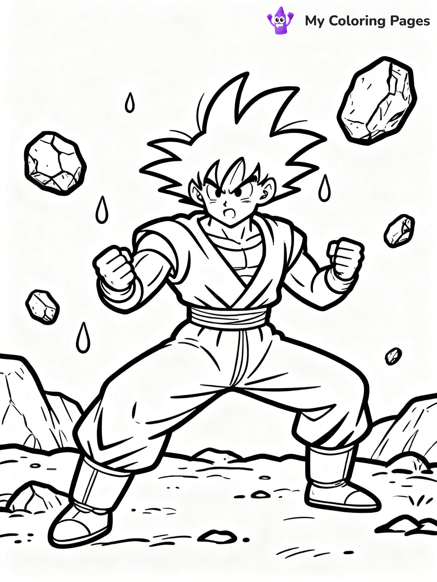 Goku Coloring Pages - 3