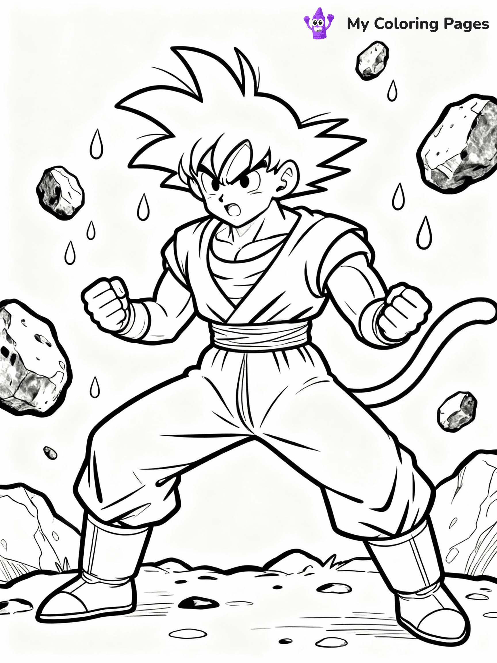 Goku Coloring Pages - 2