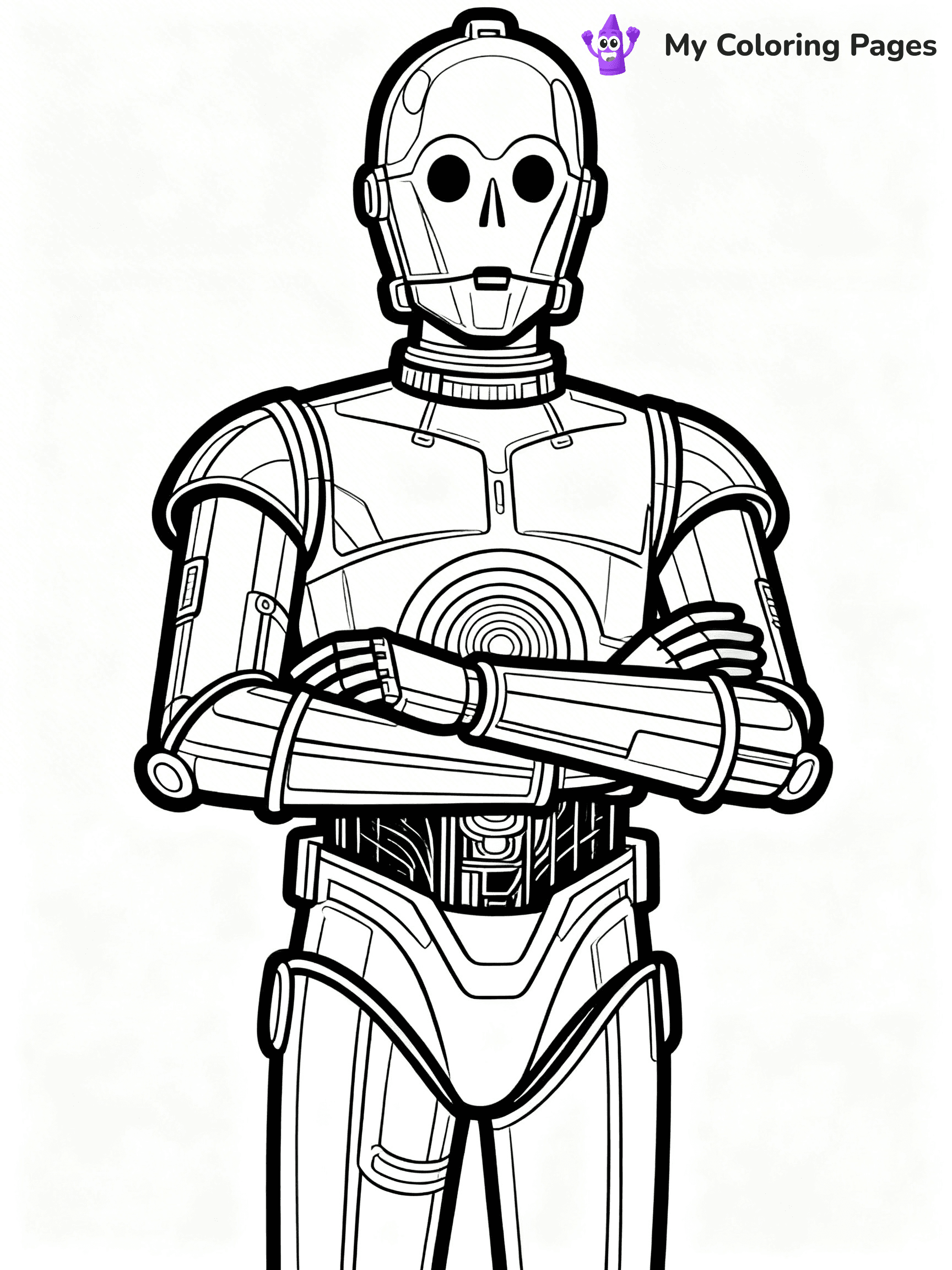 Yoda Coloring Pages - 23