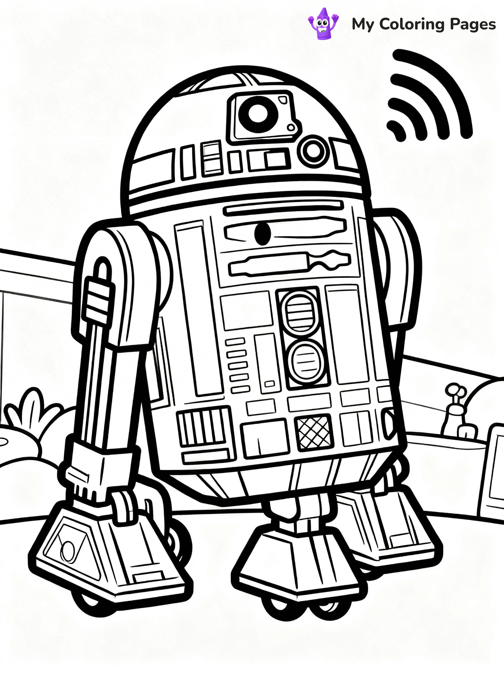 Yoda Coloring Pages - 18