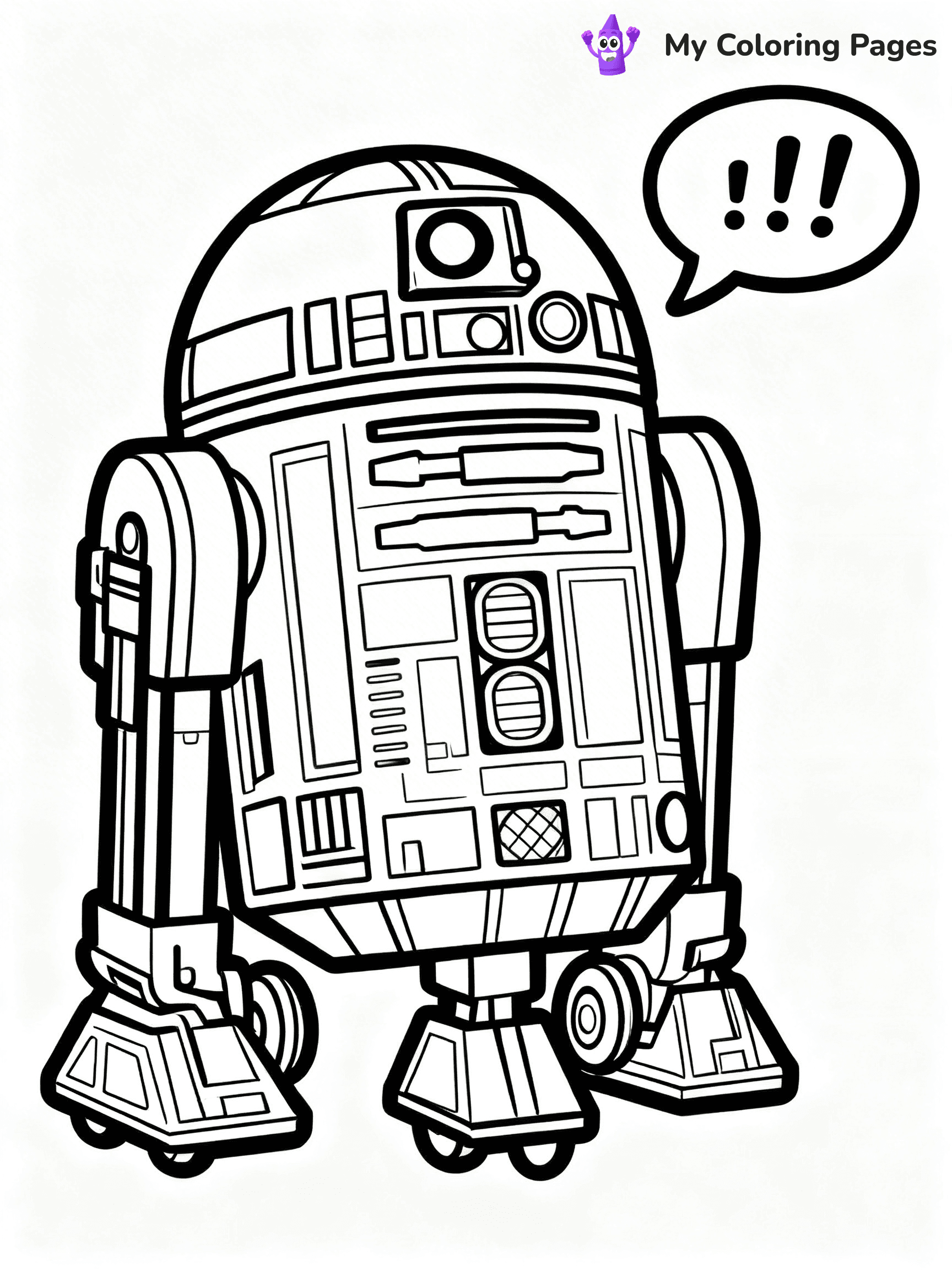 Yoda Coloring Pages - 17