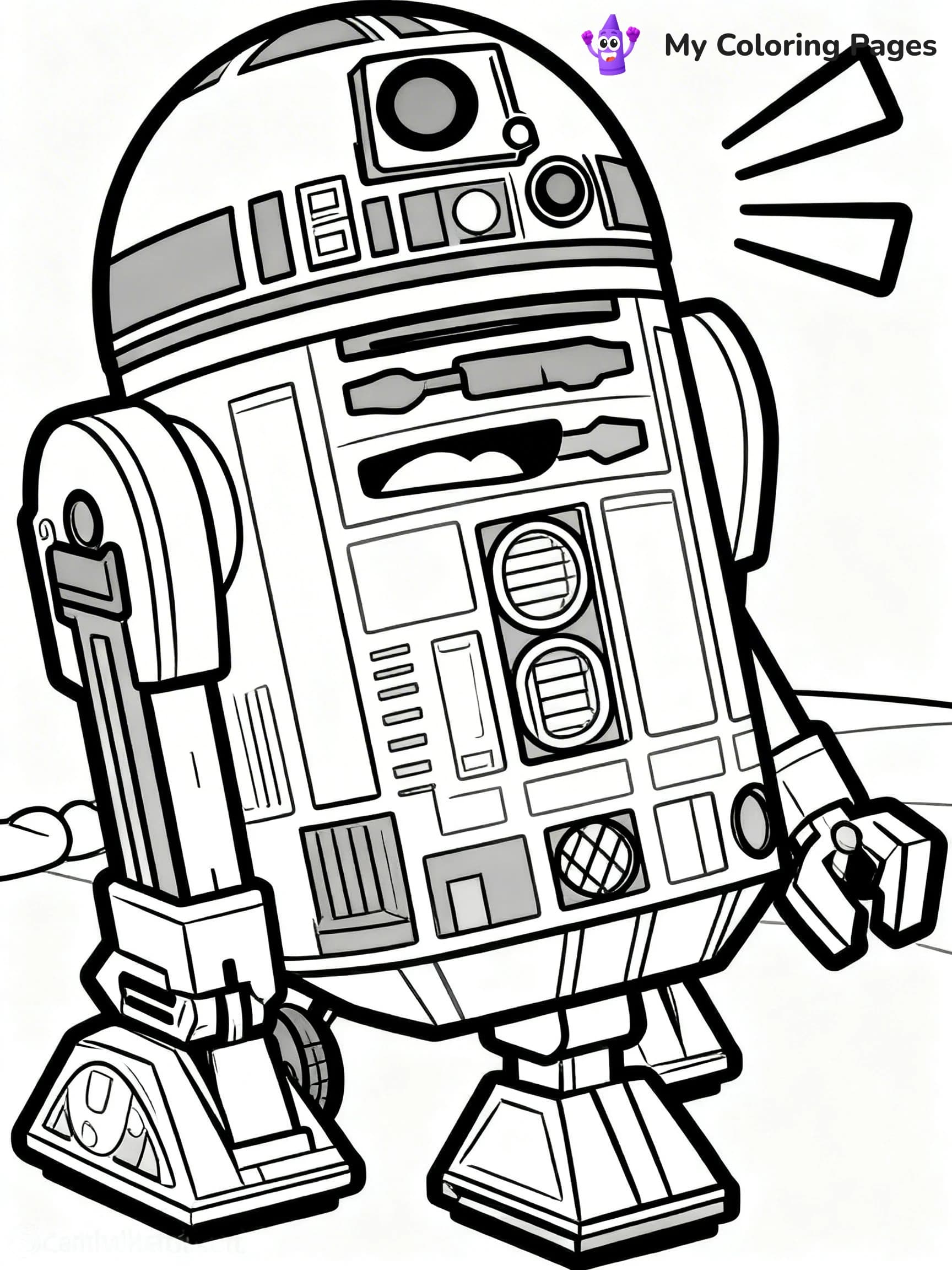Yoda Coloring Pages - 14