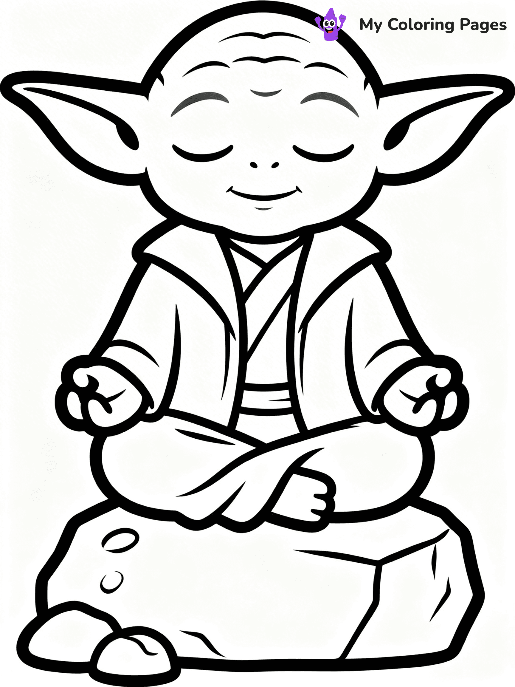 Yoda Coloring Pages - 6