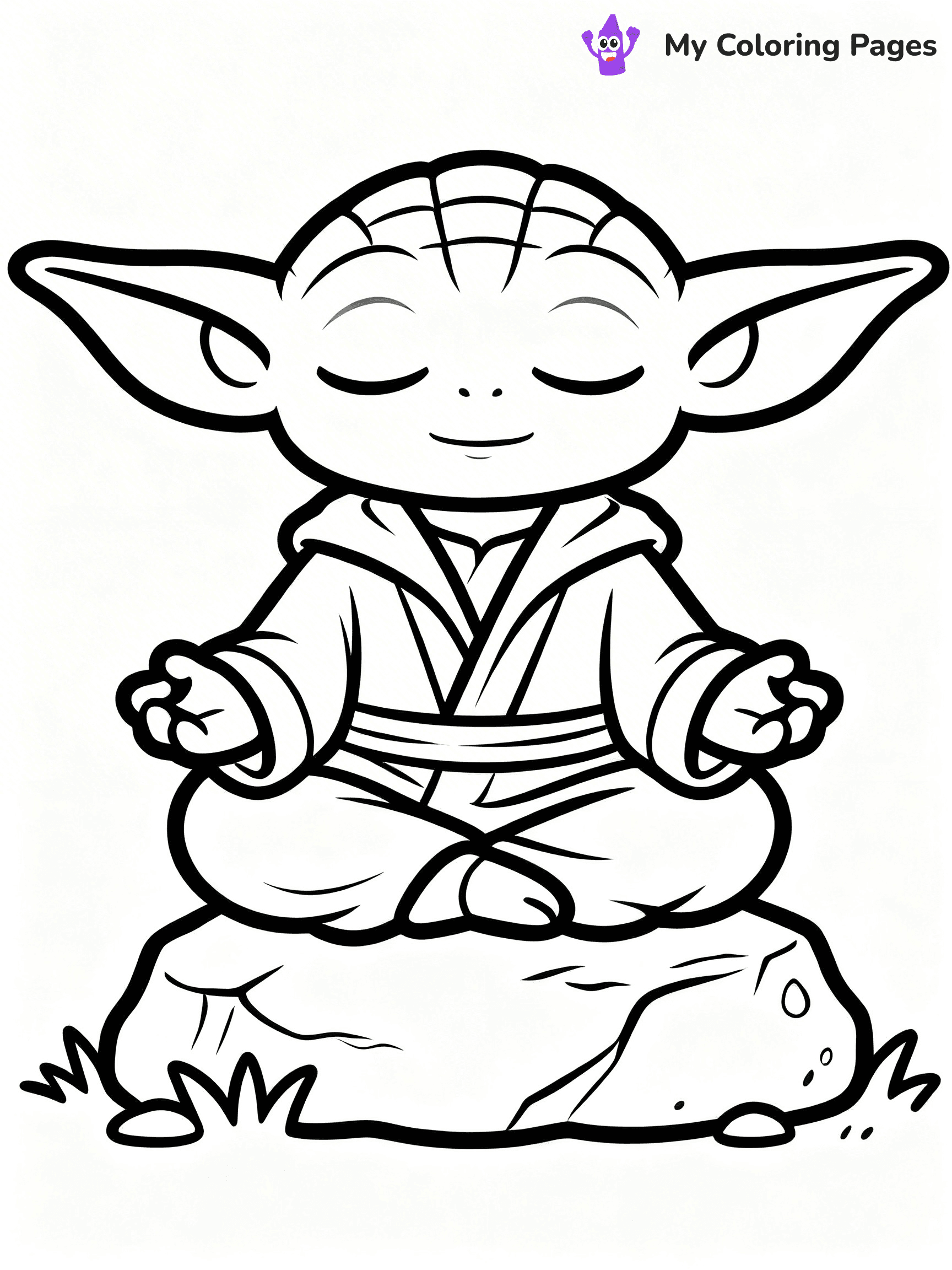 Yoda Coloring Pages - 4