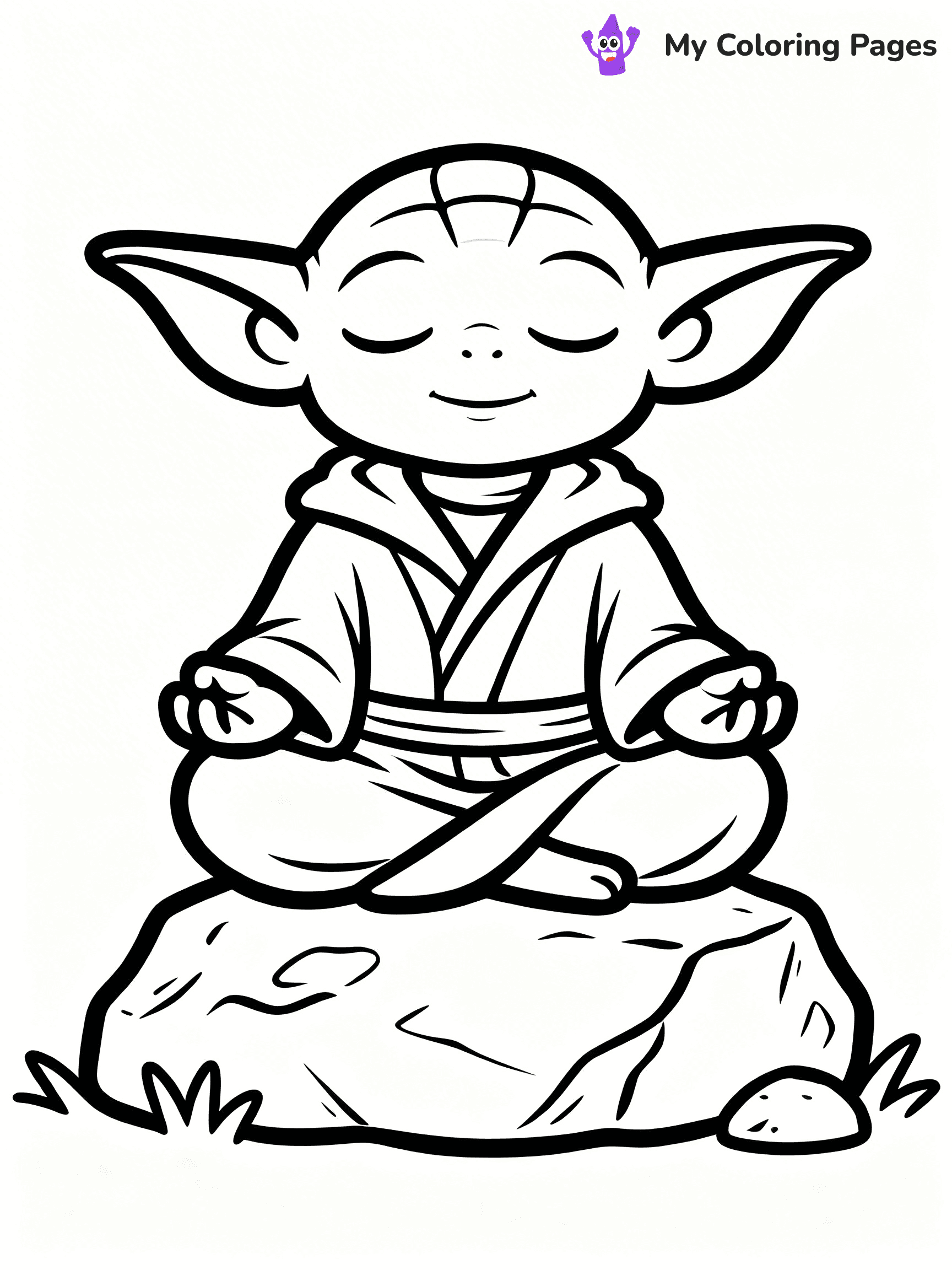 Yoda Coloring Pages - 3
