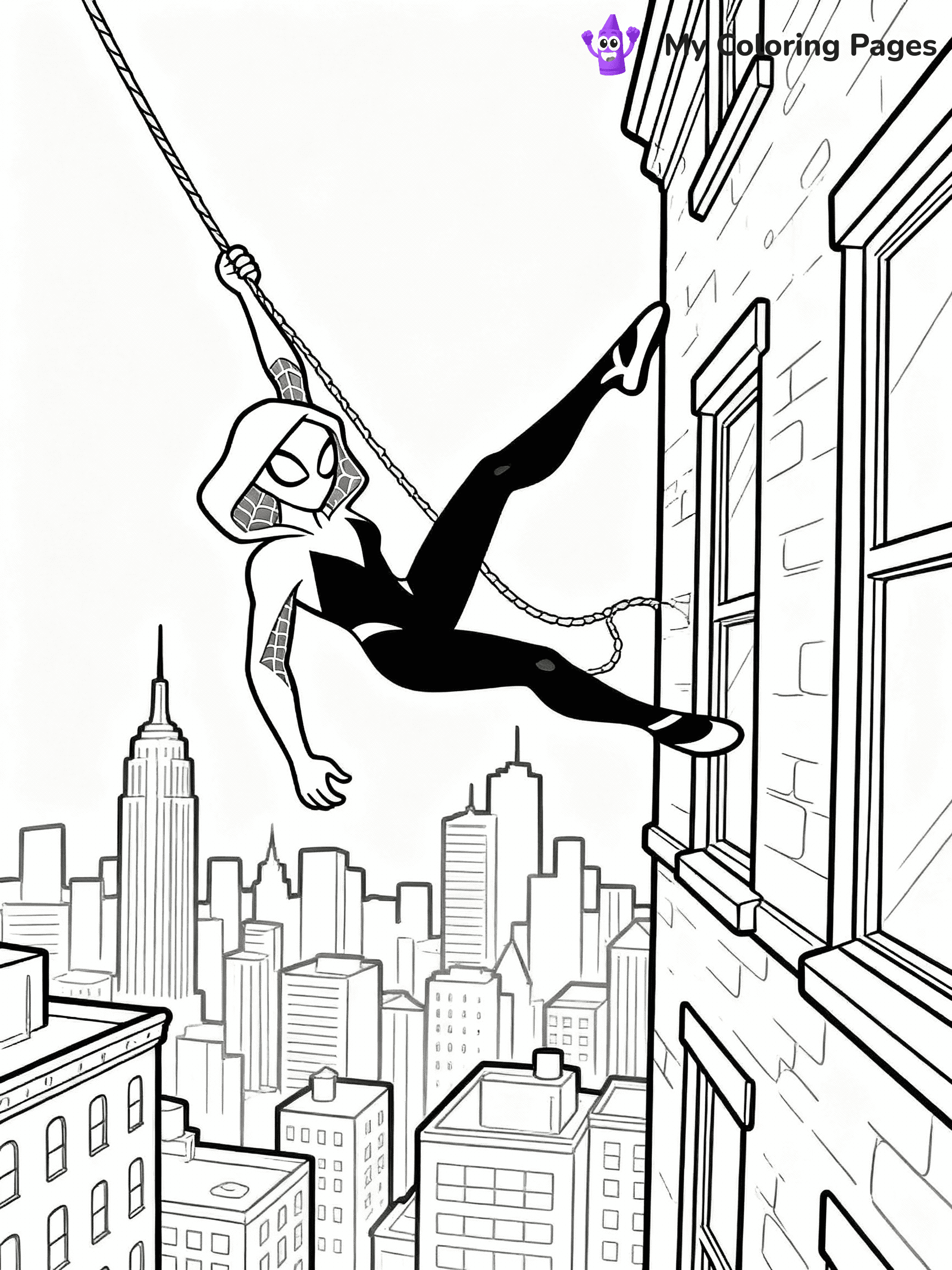Spidey Coloring Pages - 29