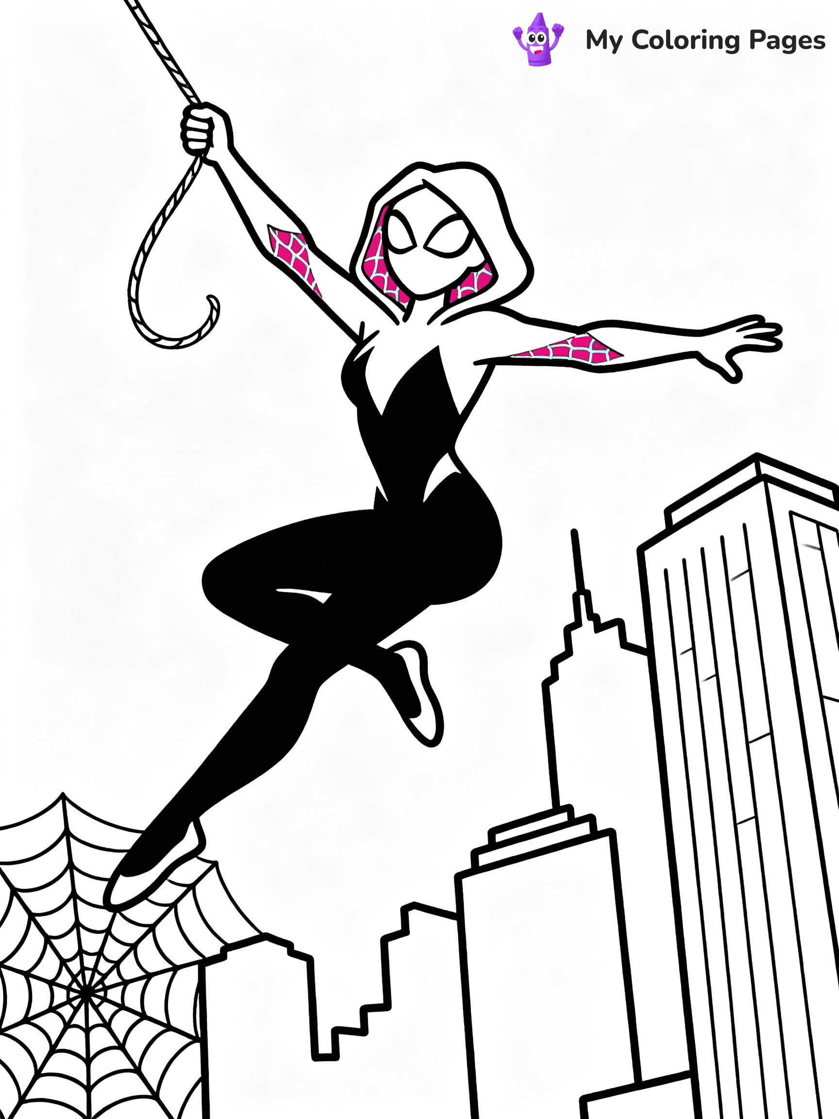 Spidey Coloring Pages - 28