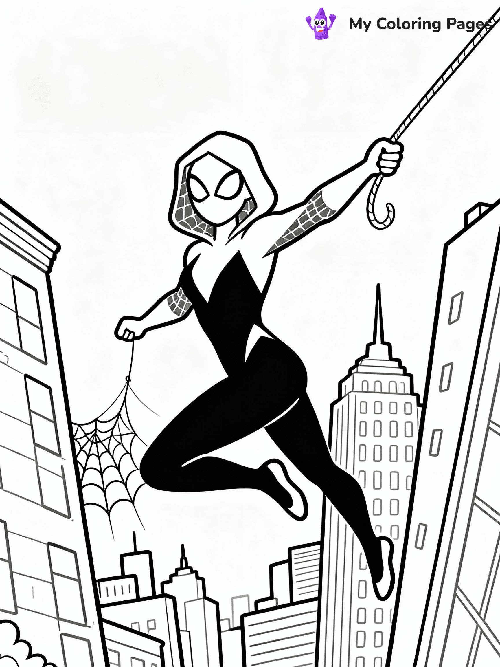 Spidey Coloring Pages - 24