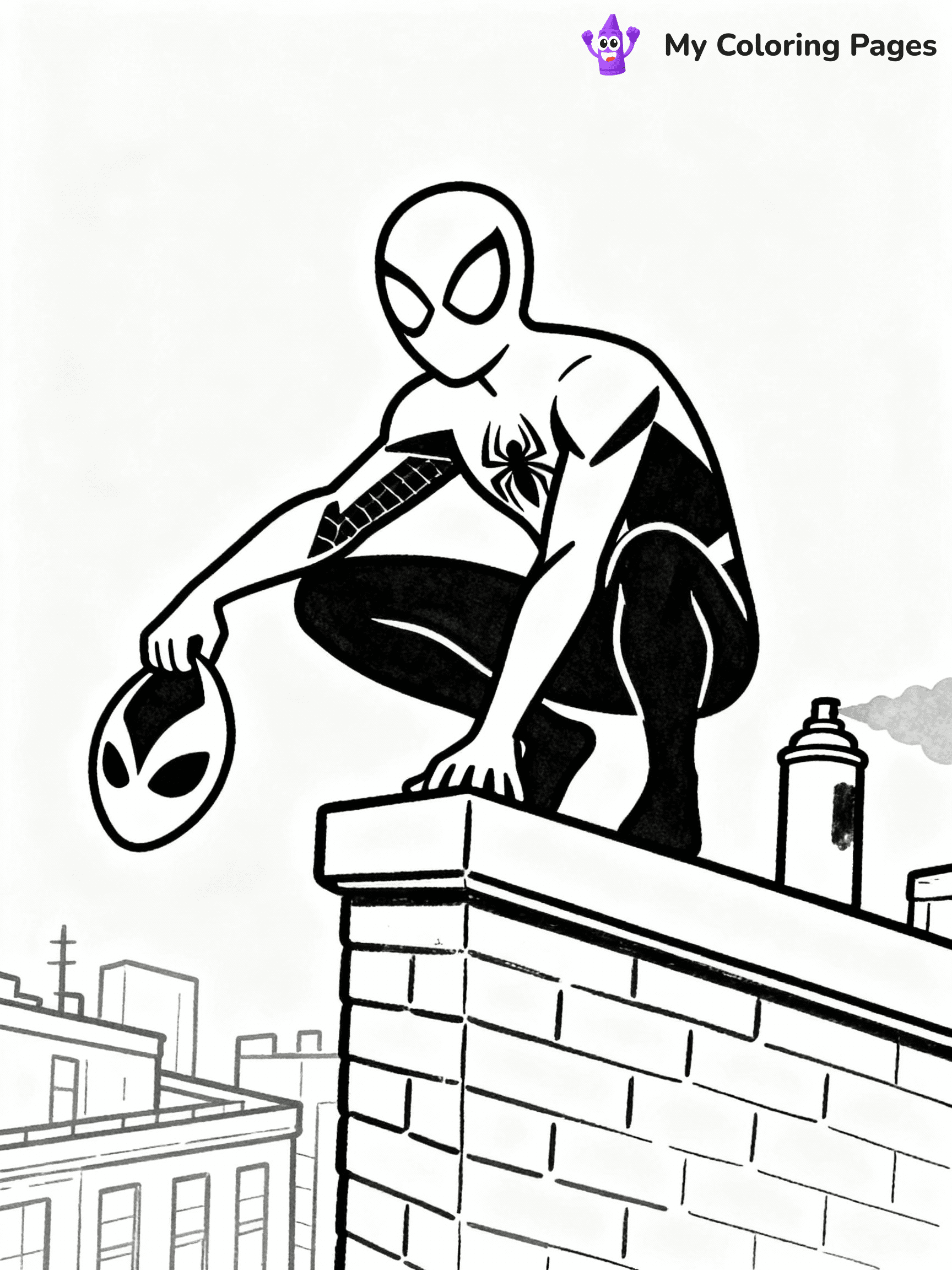 Spidey Coloring Pages - 23