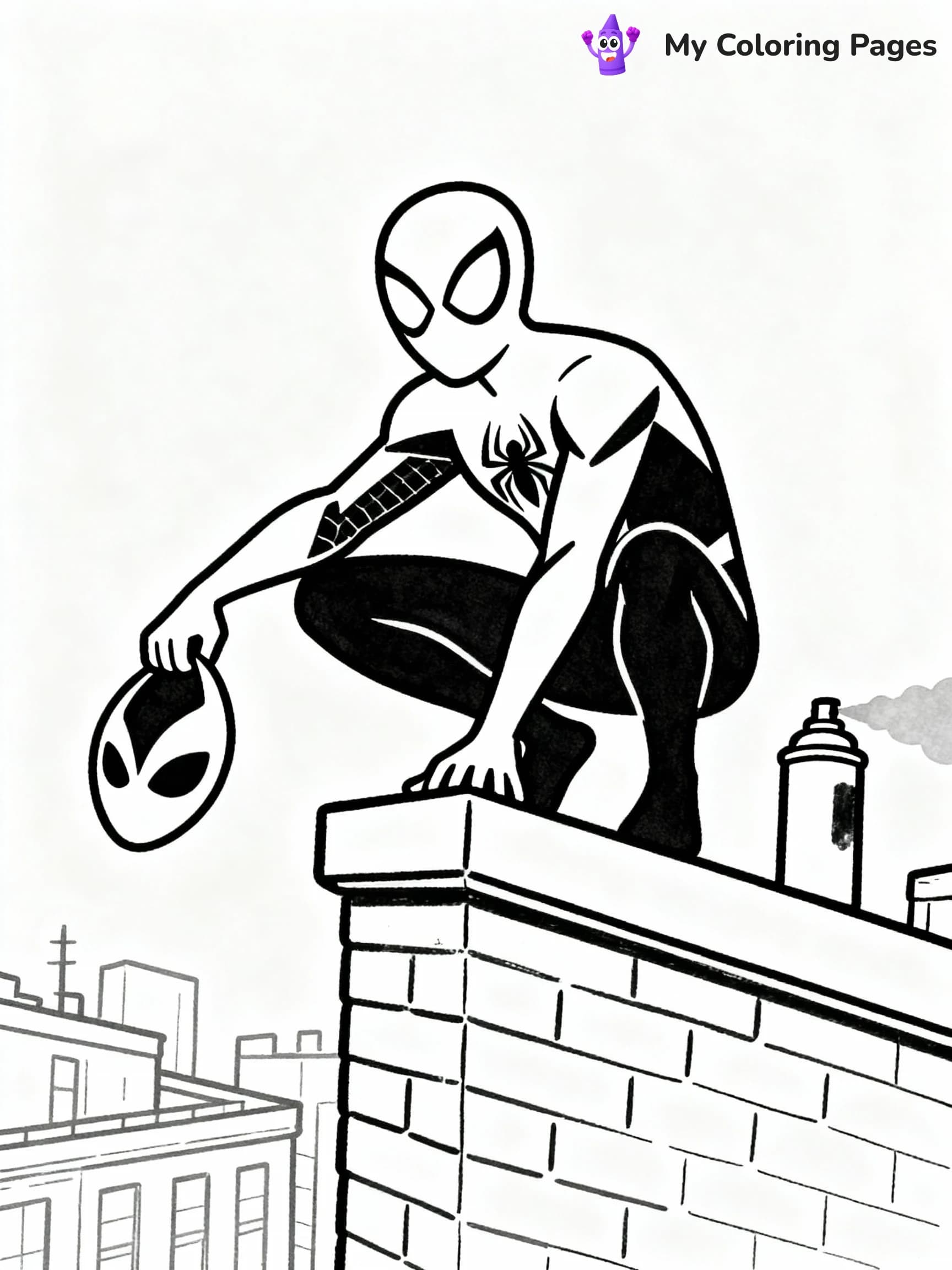 Spidey Coloring Pages - 23