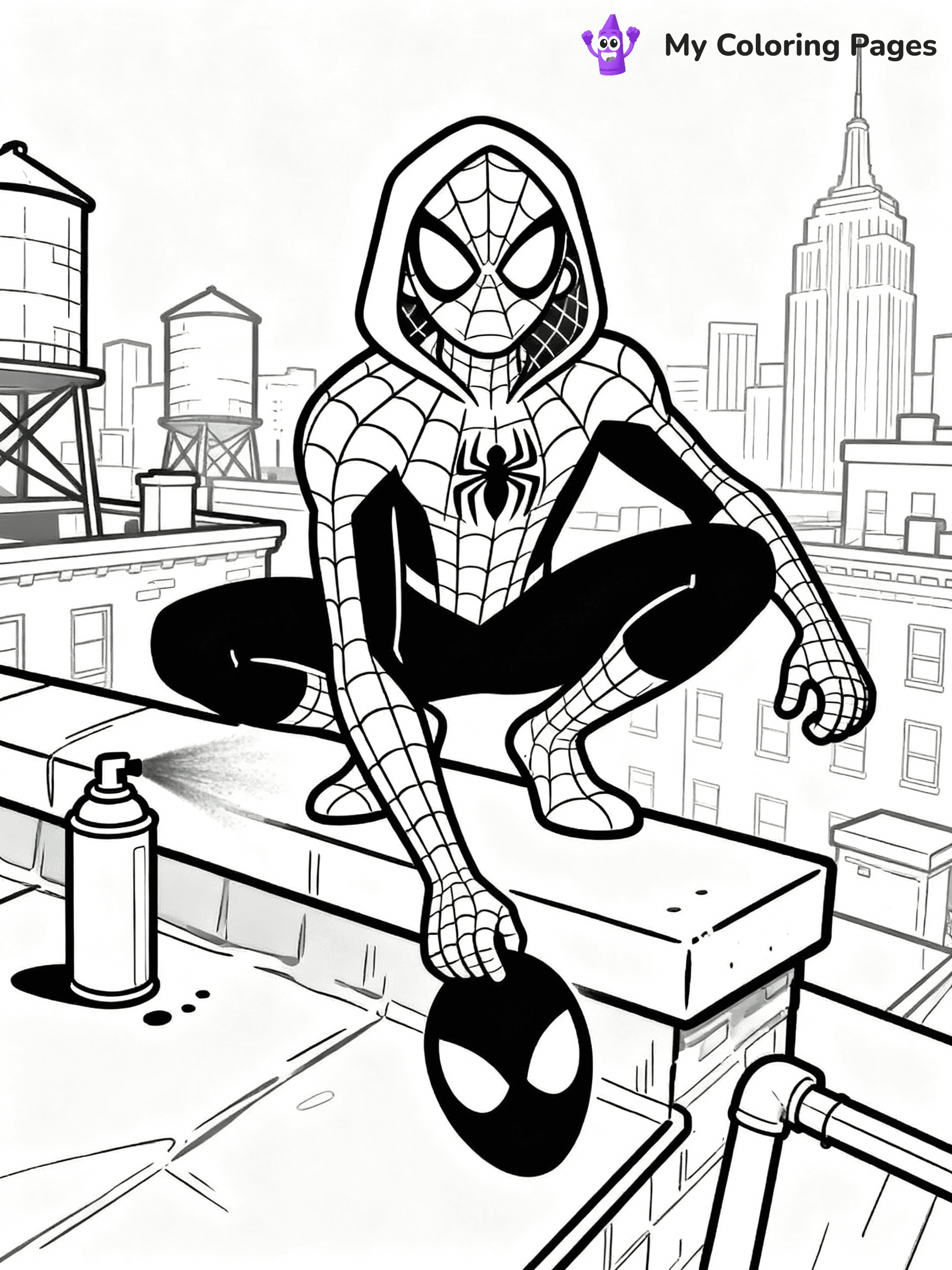 Spidey Coloring Pages - 22