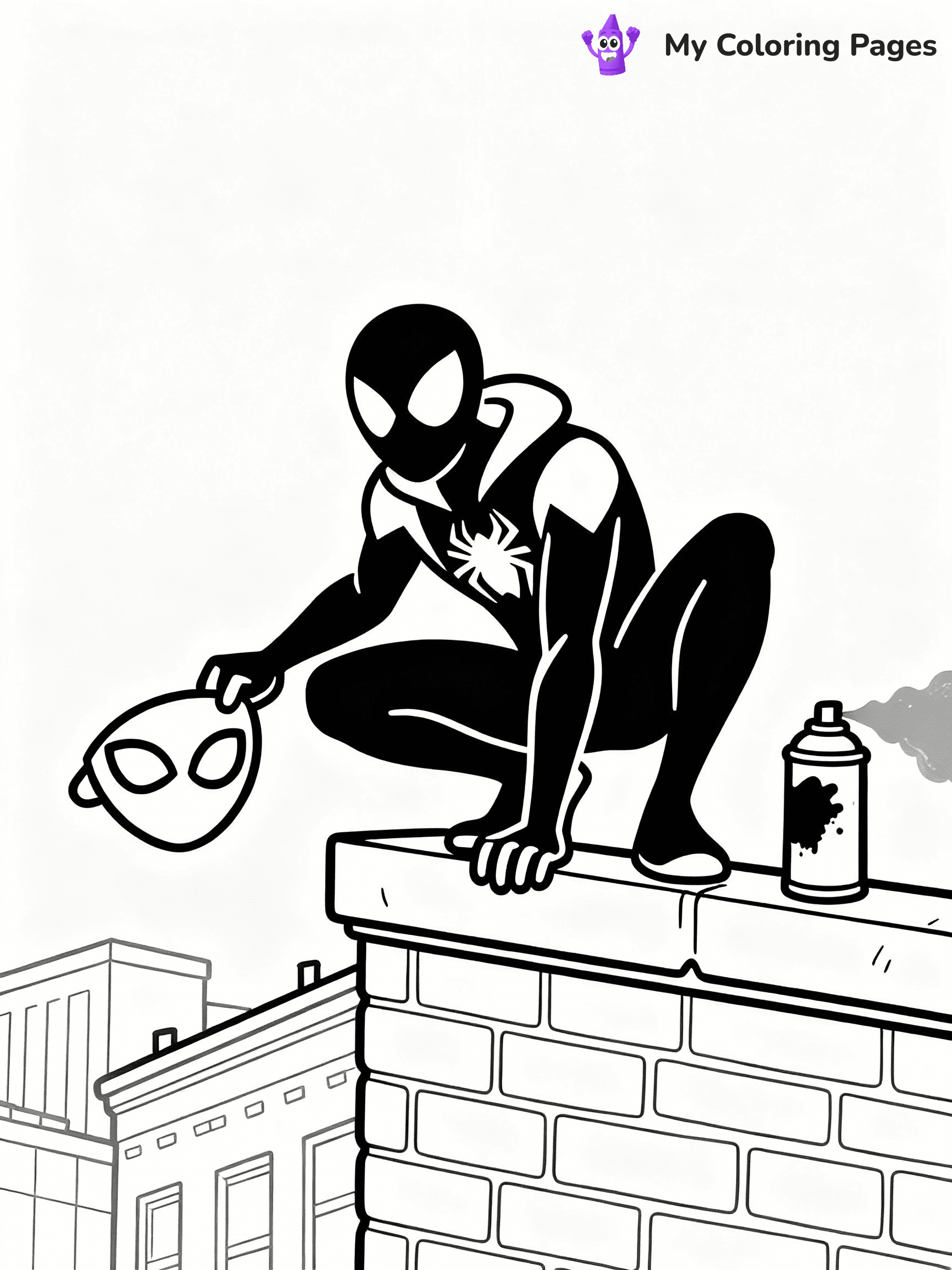 Spidey Coloring Pages - 21