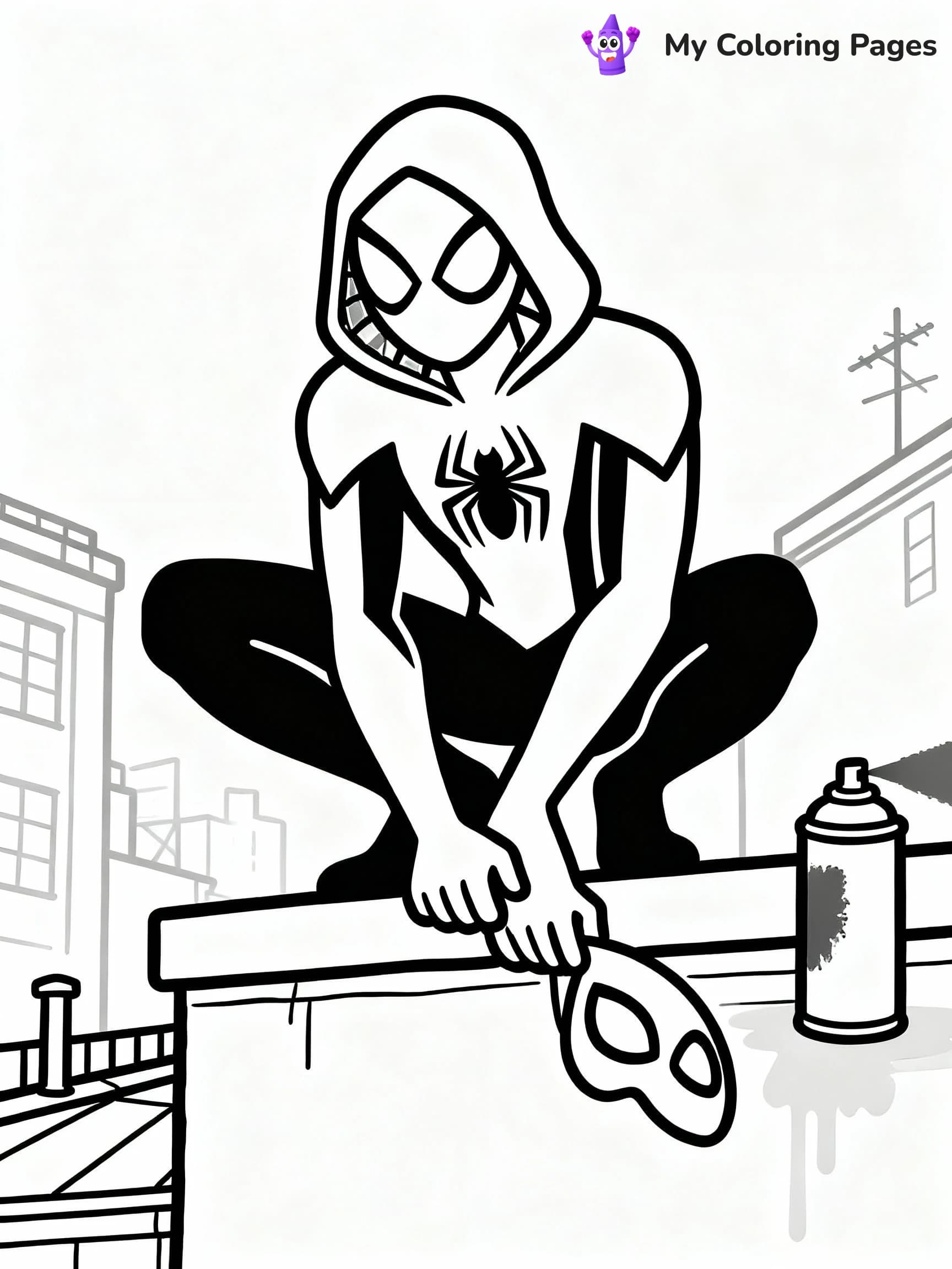 Spidey Coloring Pages - 20
