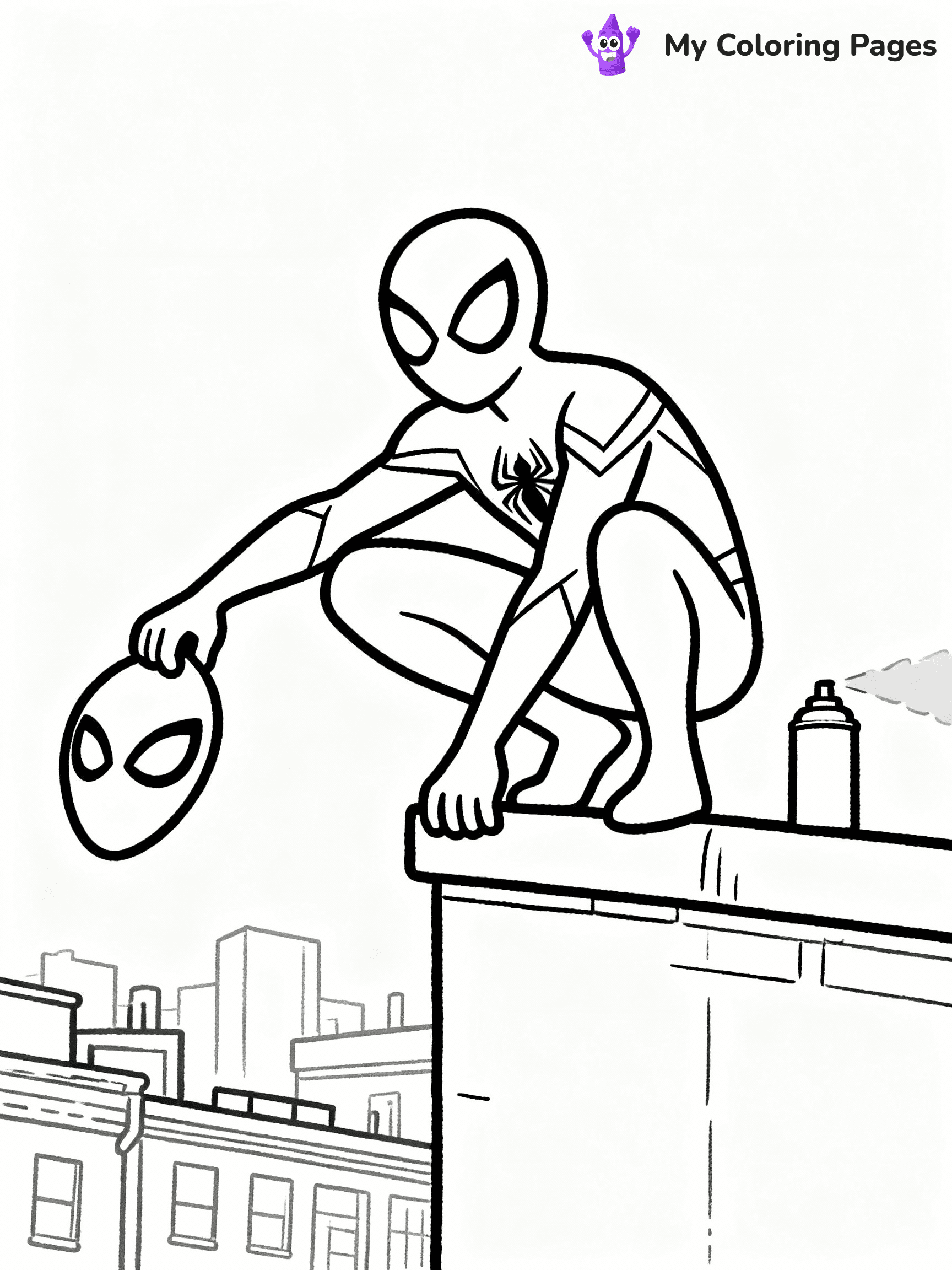 Spidey Coloring Pages - 19