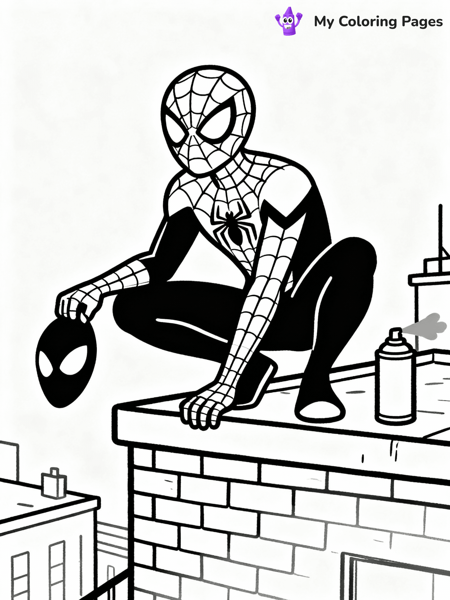 Spidey Coloring Pages - 18