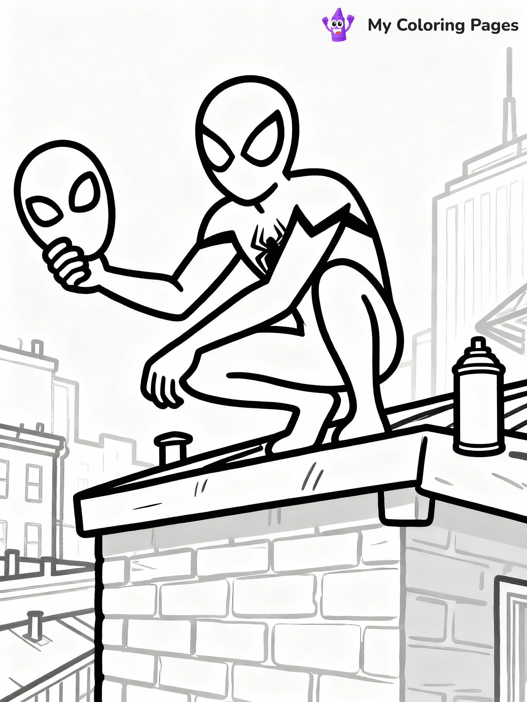 Spidey Coloring Pages - 17
