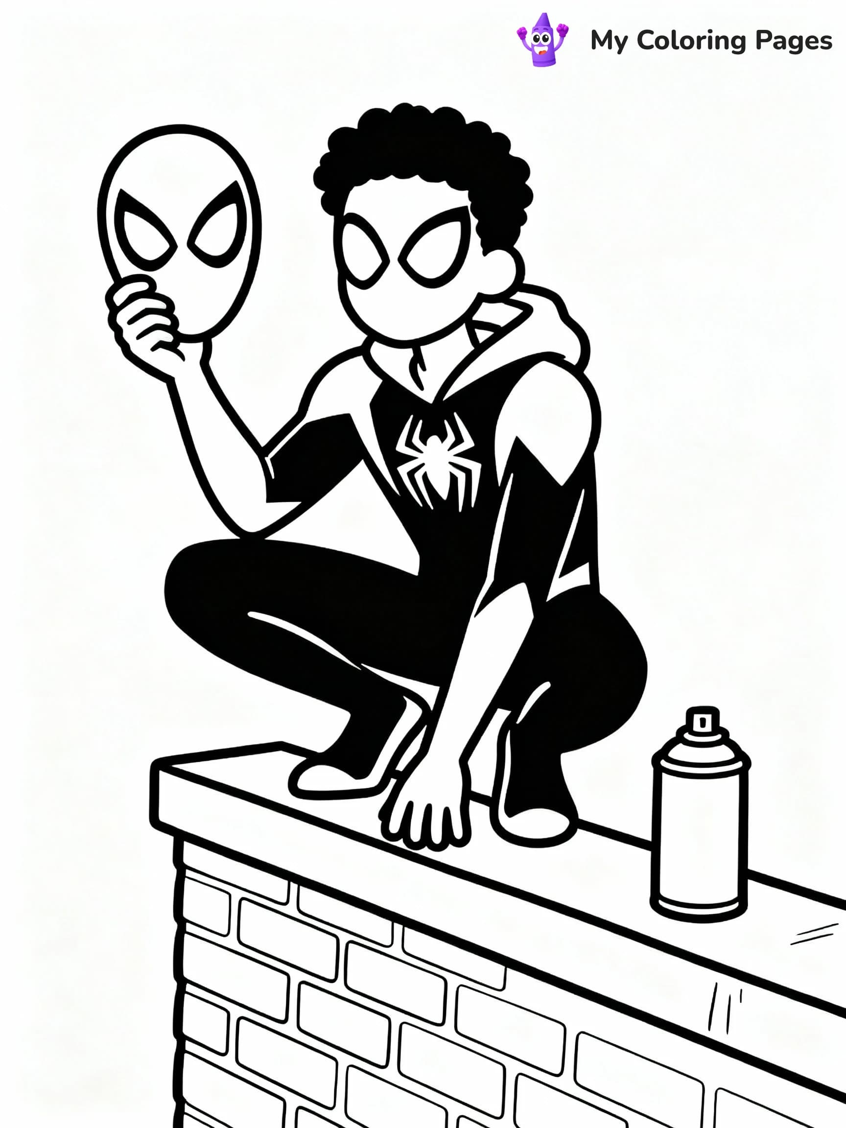 Spidey Coloring Pages - 16