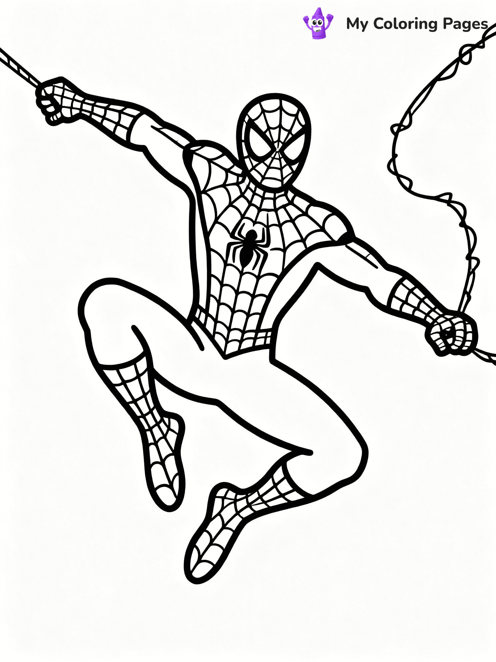 Spidey Coloring Pages - 15