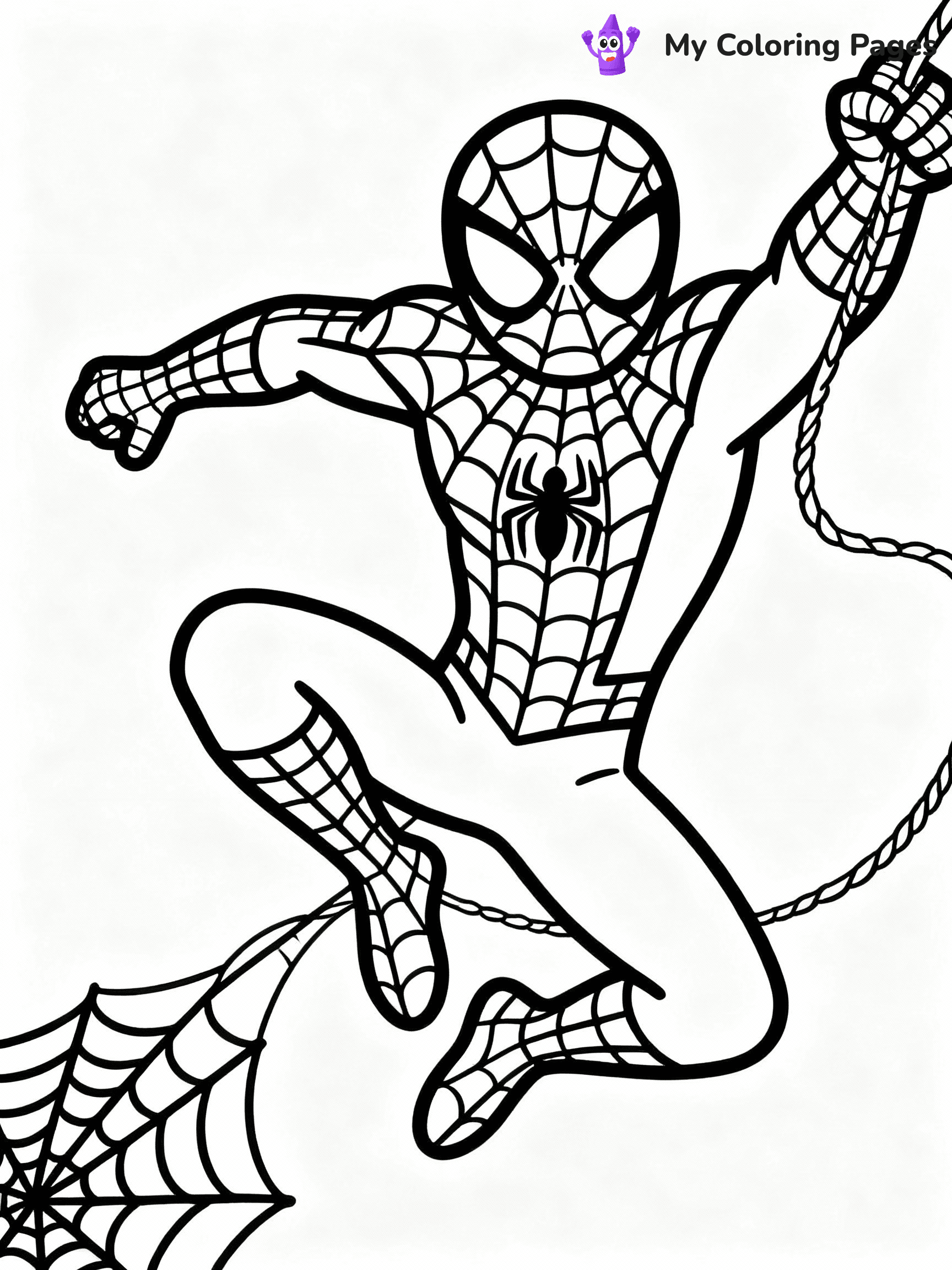 Spidey Coloring Pages - 12