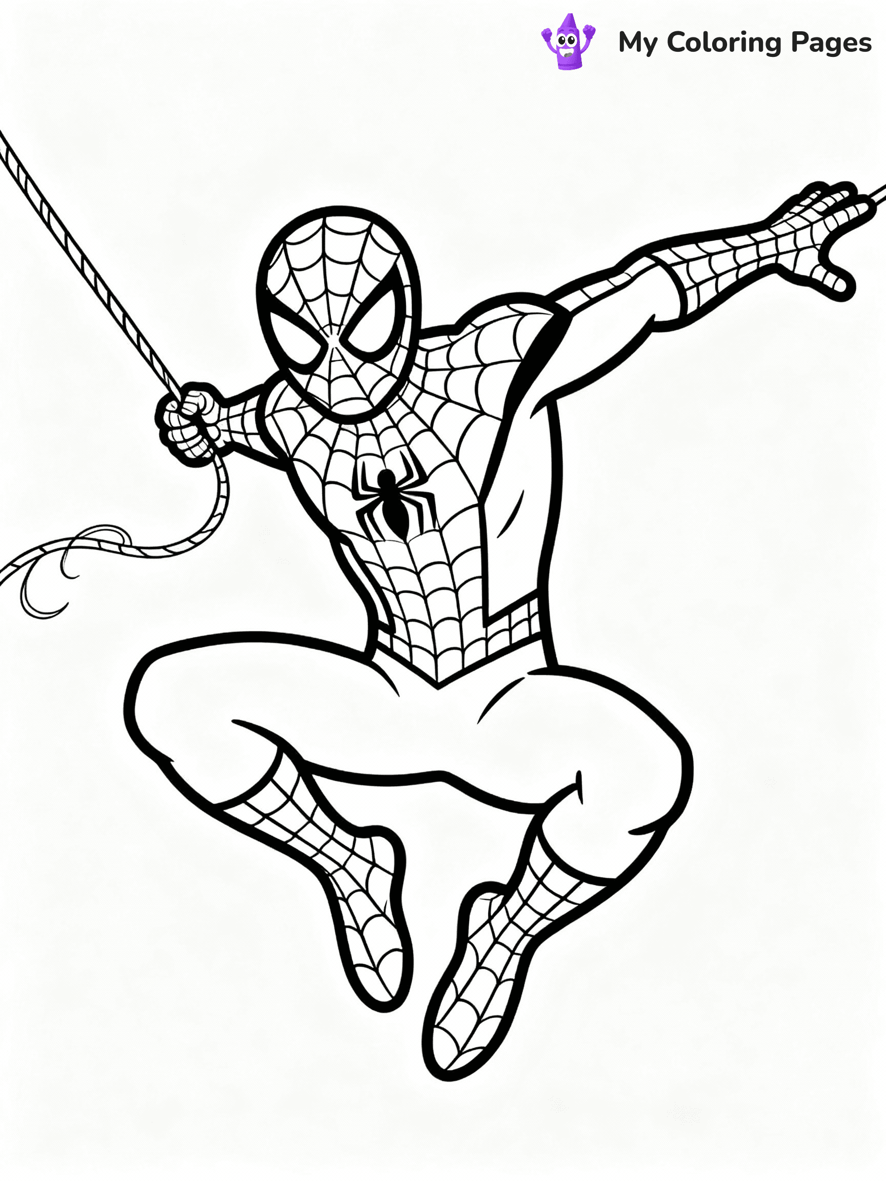 Spidey Coloring Pages - 11
