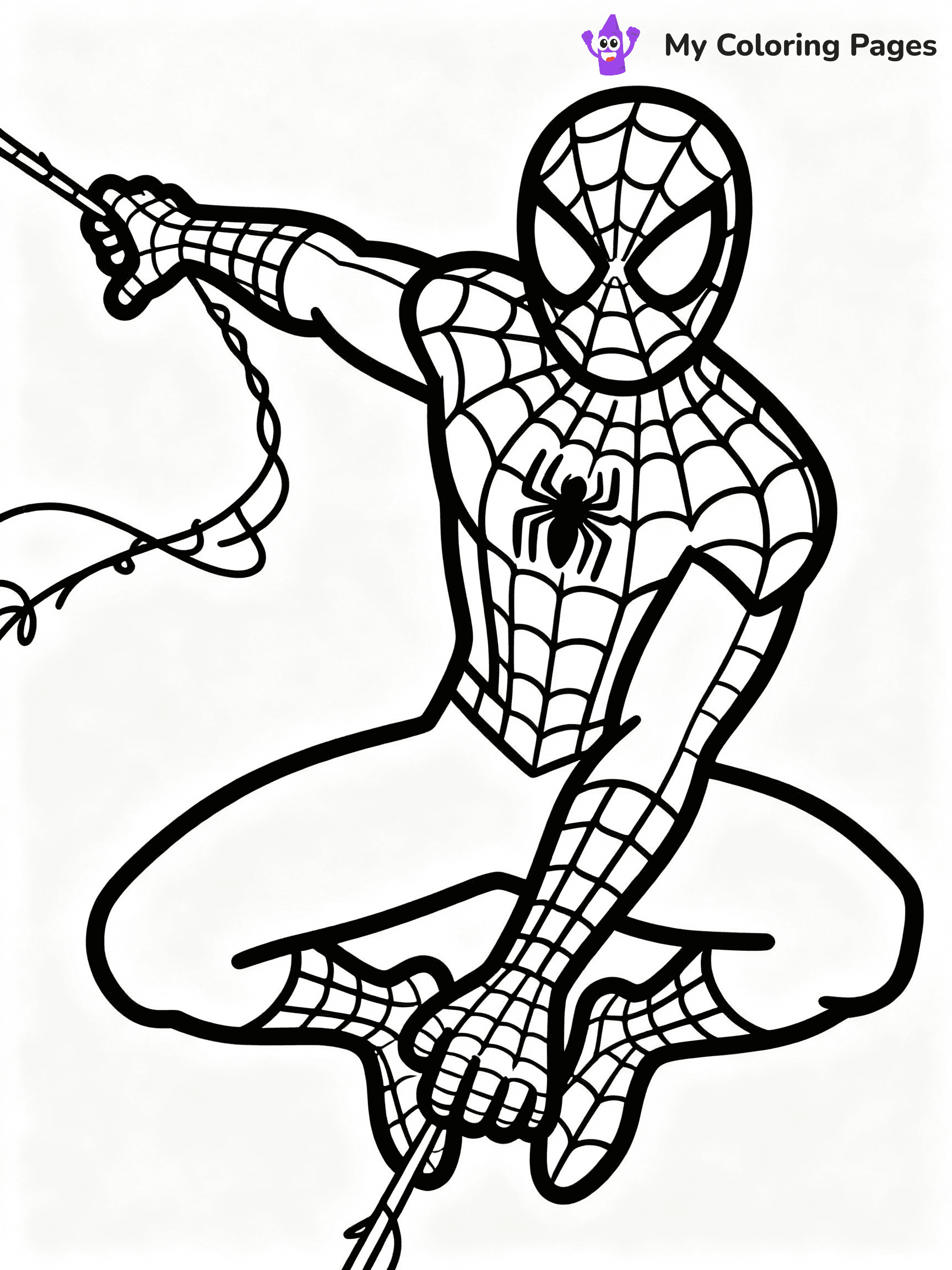 Spidey Coloring Pages - 9