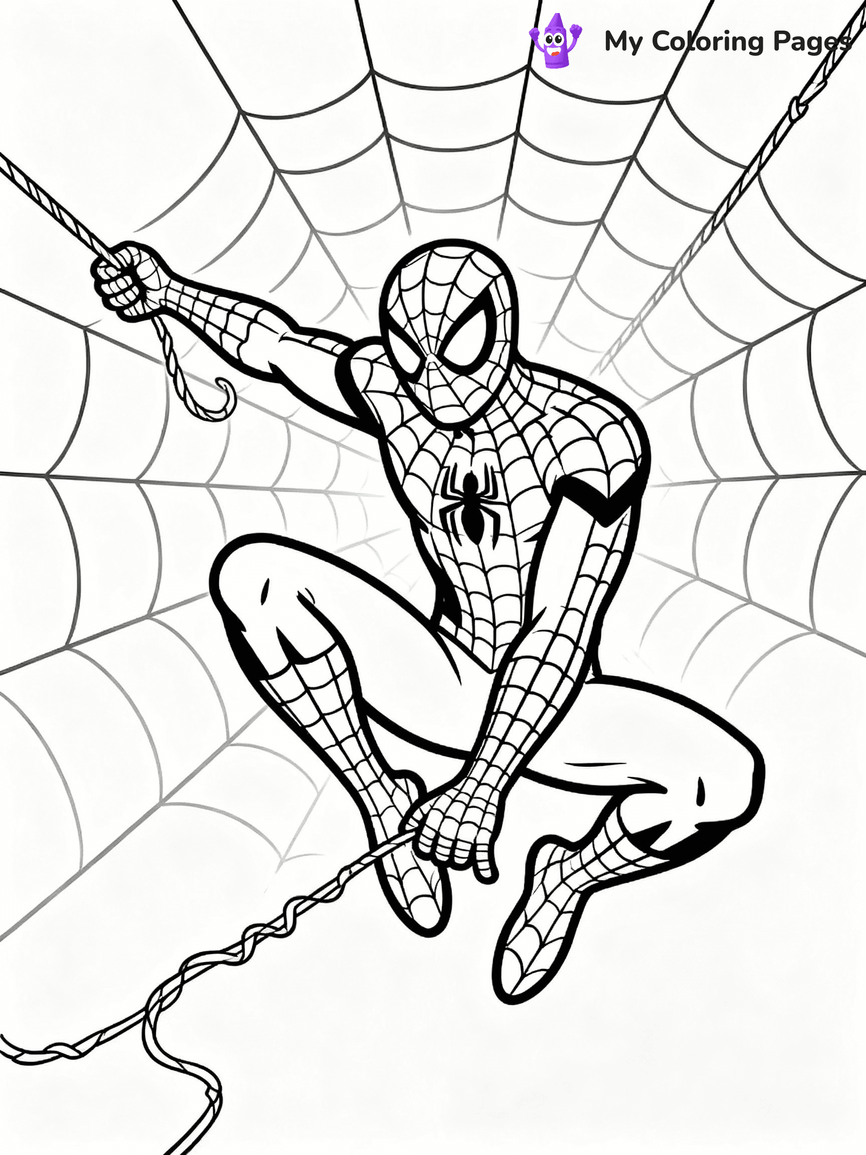 Spidey Coloring Pages - 8
