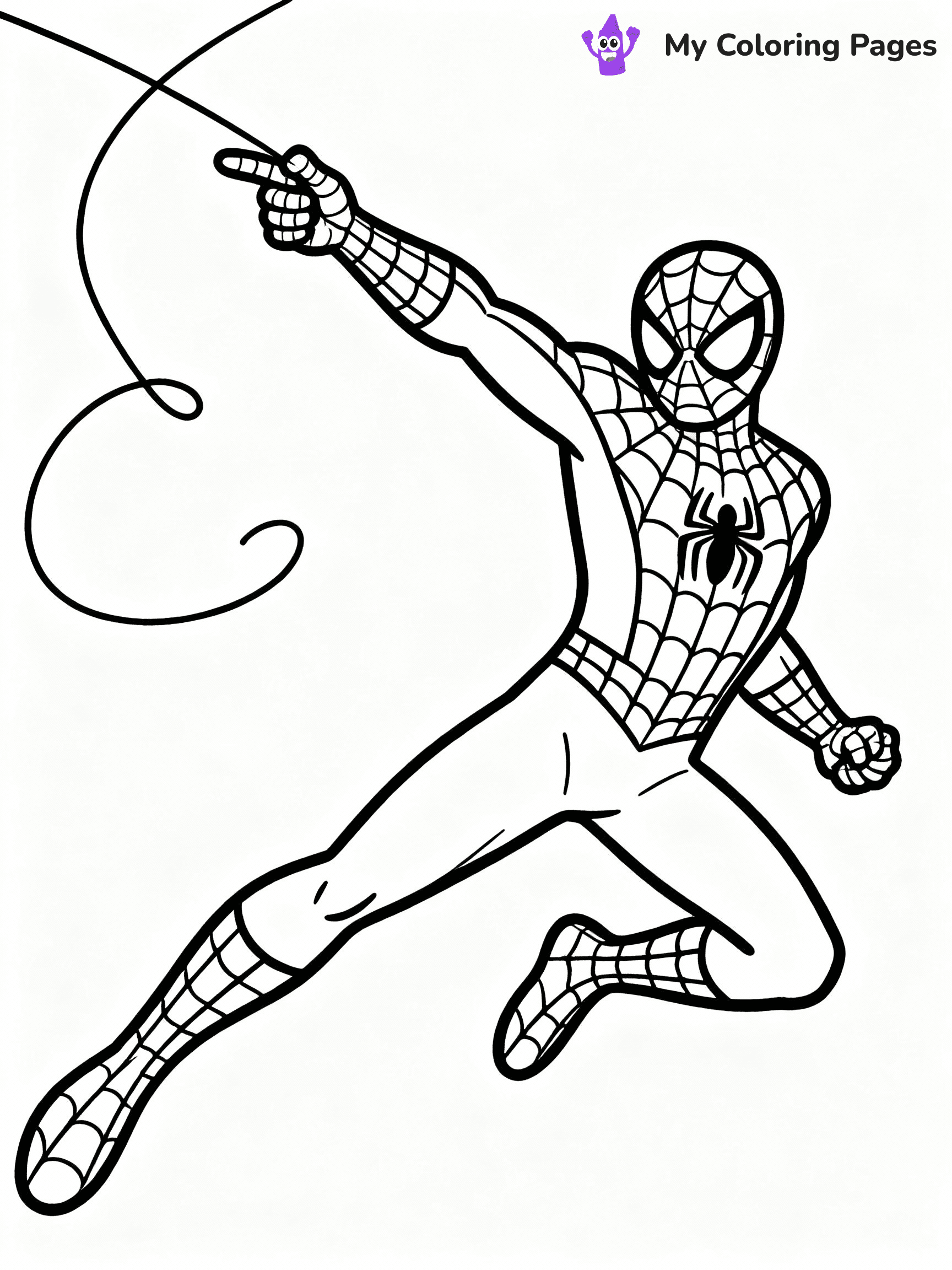 Spidey Coloring Pages - 7